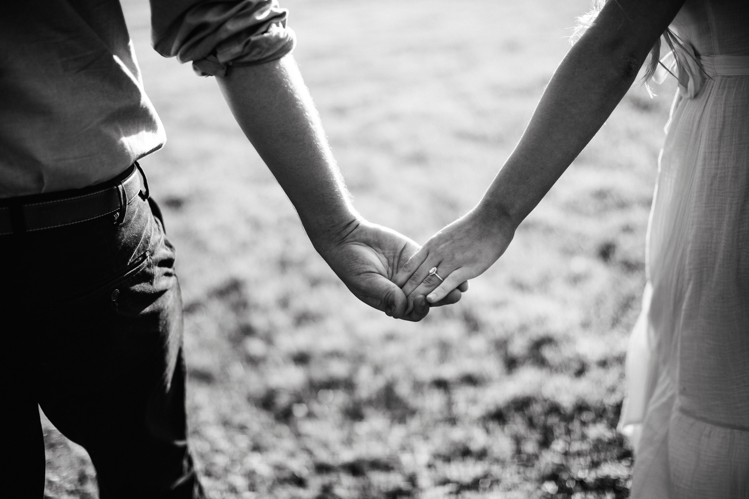 Black Wallpaper Holding Hands