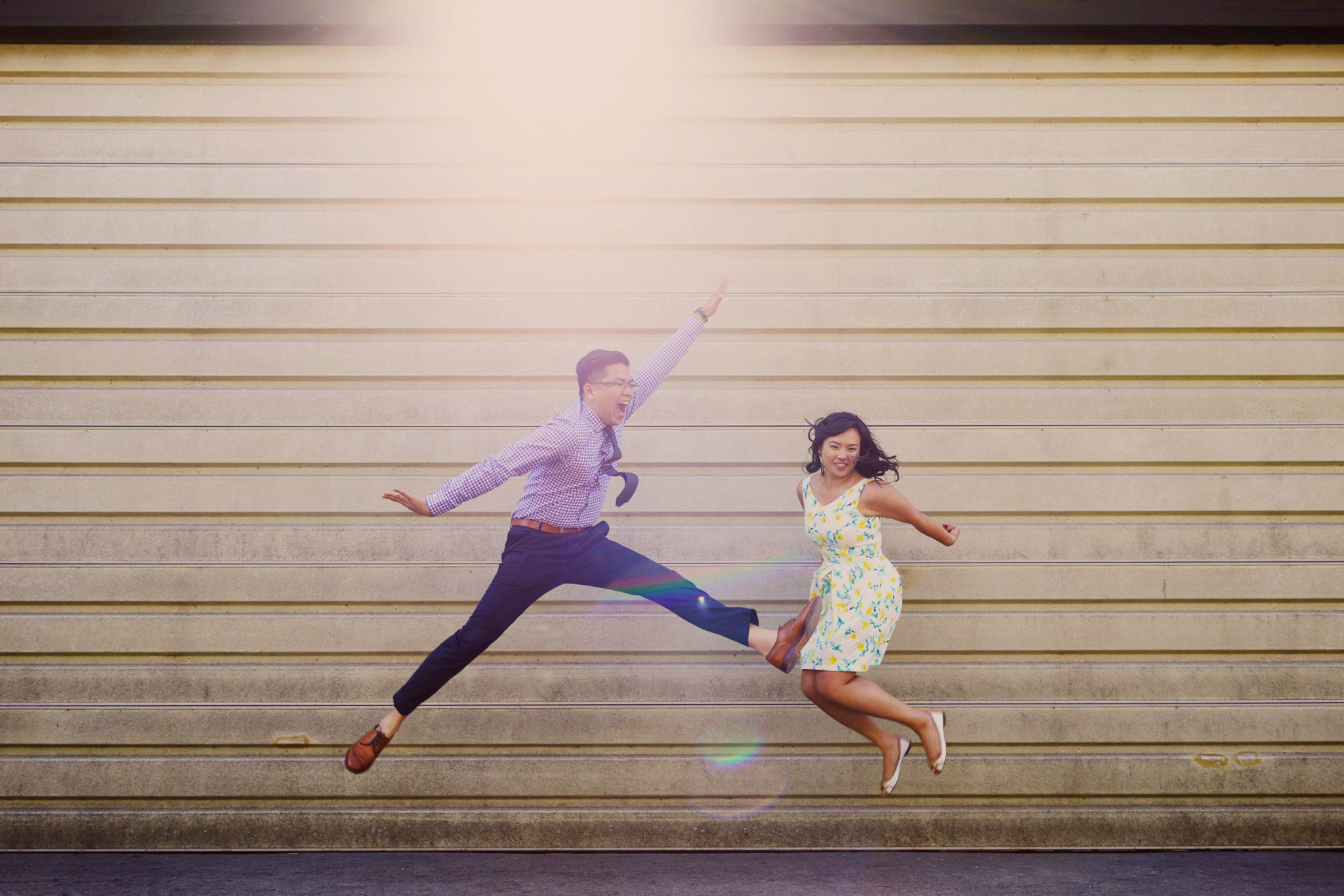 jump shot engagement toronto photographer
