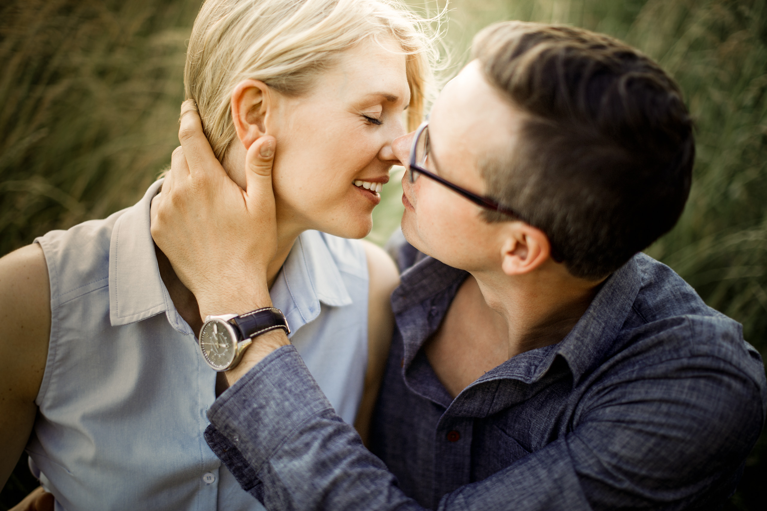 summer engagement session niagara