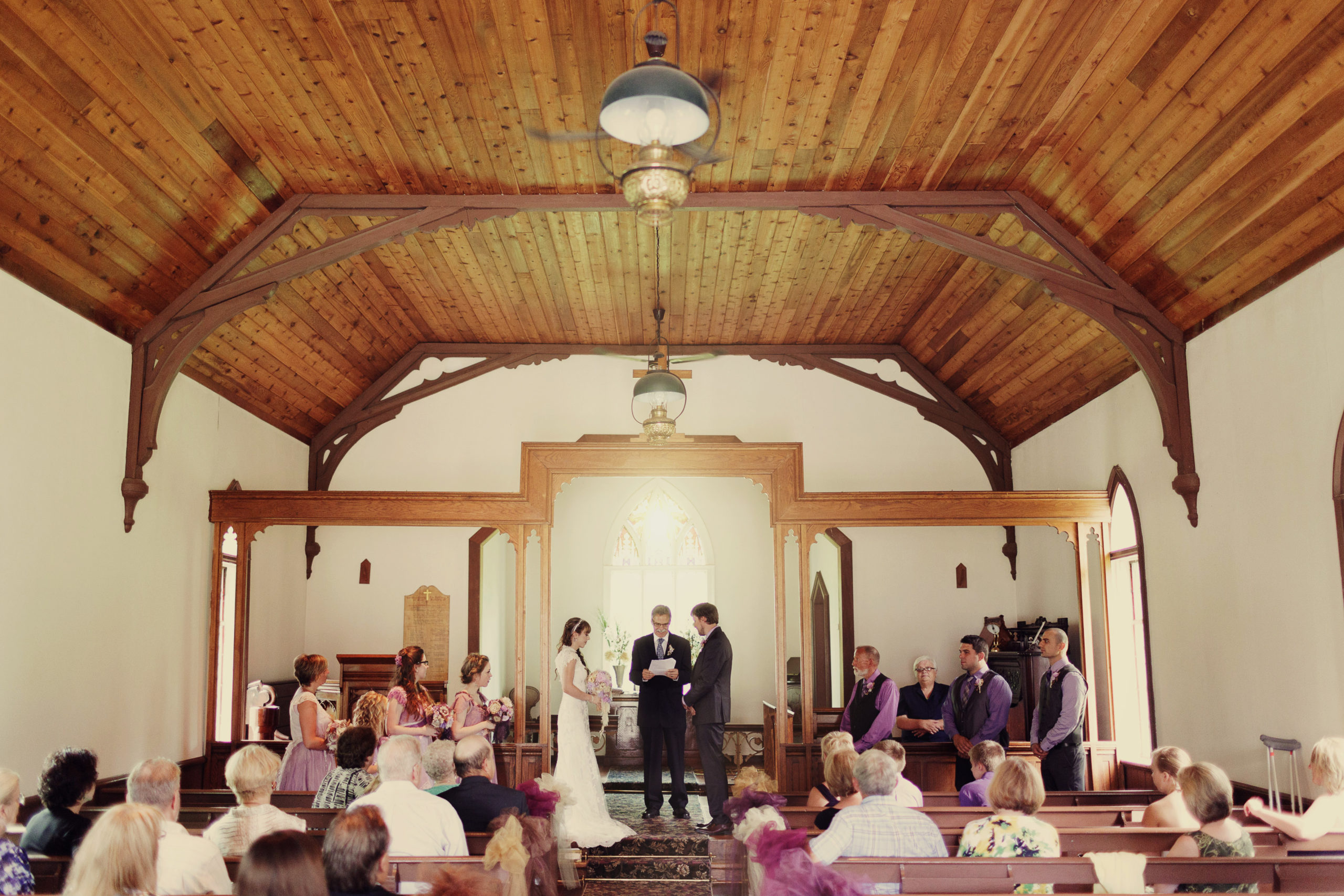 Balls Falls White Chapel Wedding Ceremony Venue Niagara