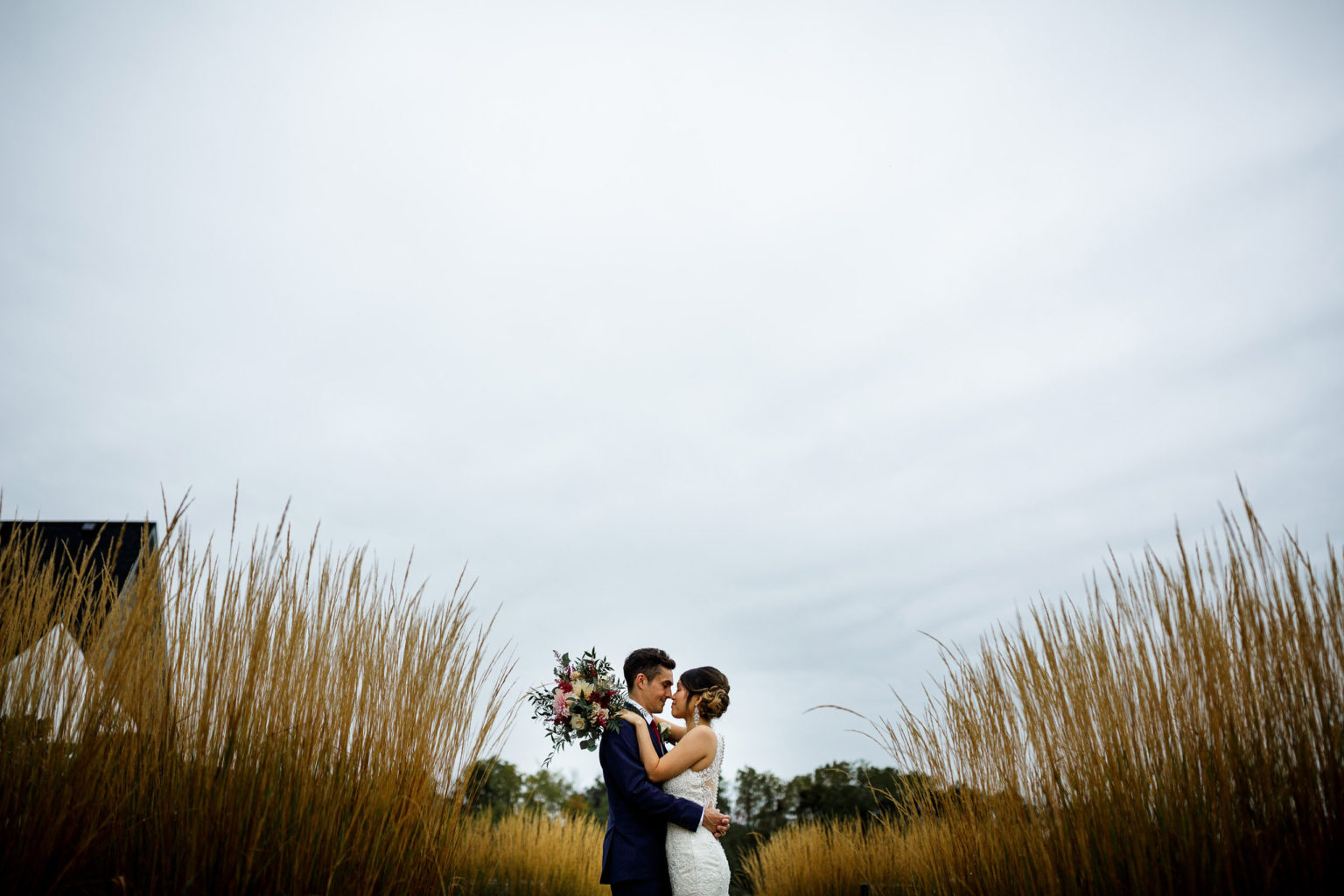 vineland estates winery wedding niagara bride groom