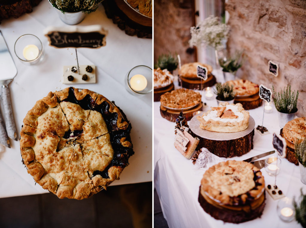 homemade pie wedding dessert vineland estates winery