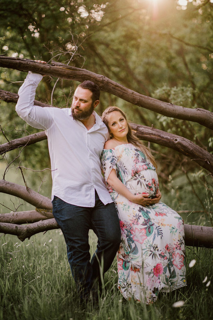 Niagara Maternity Photographer Couple Romantic