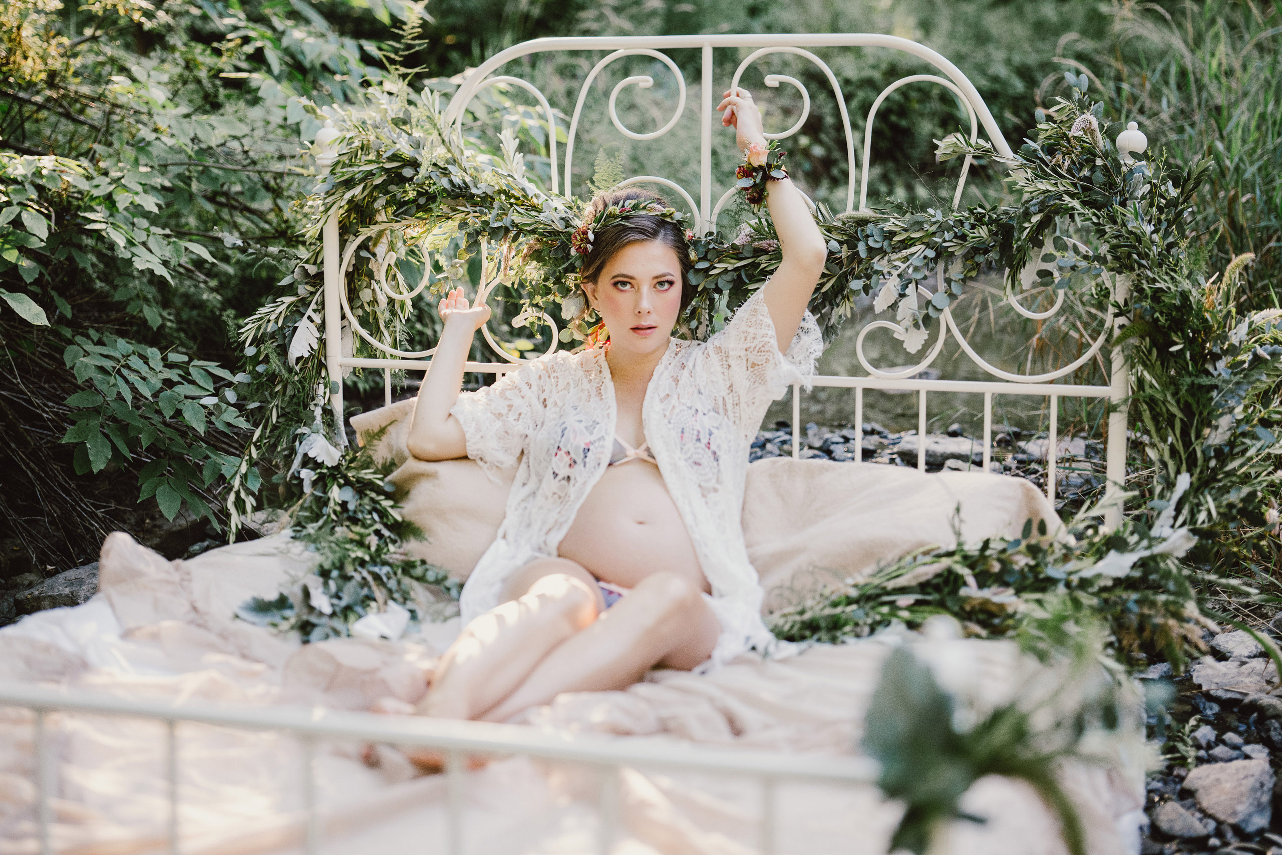 niagara maternity boudoir outdoor lingerie