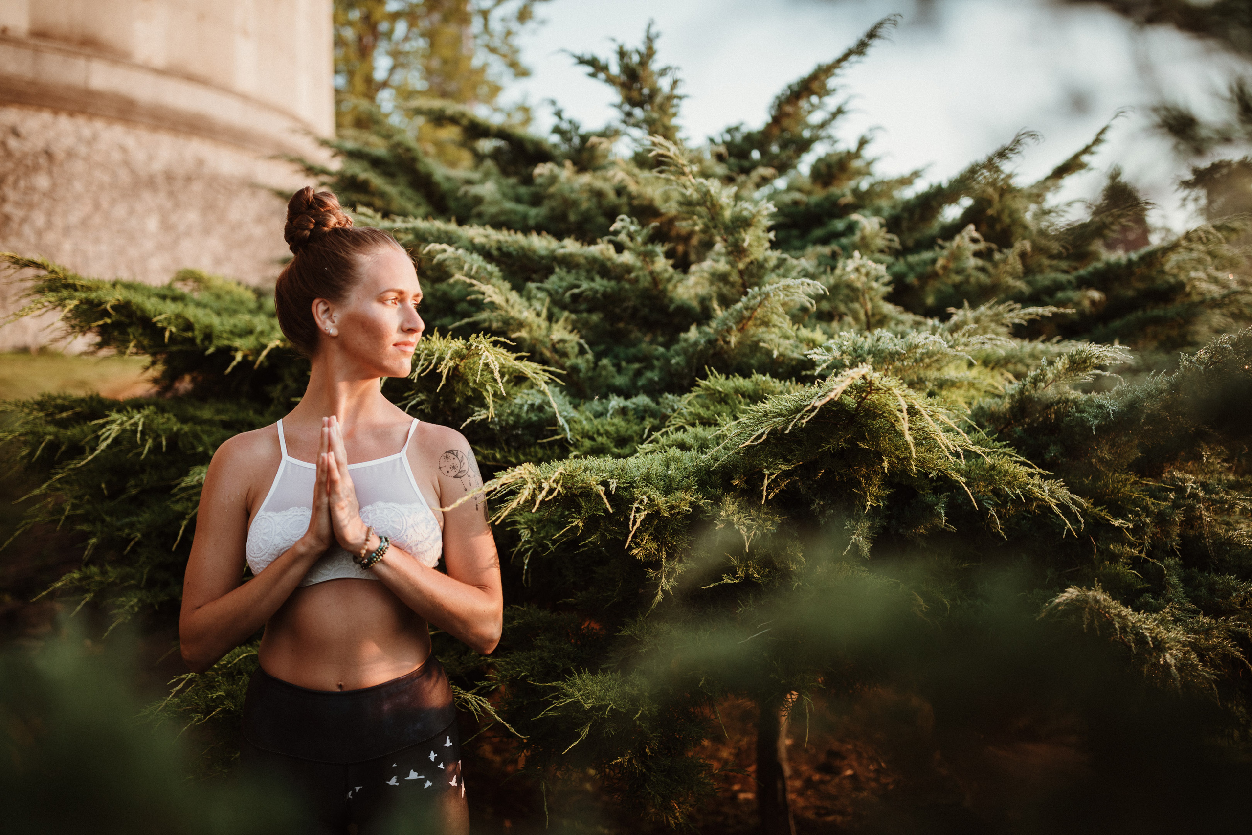 kristina vatra wellness yoga morning photography session afterglow