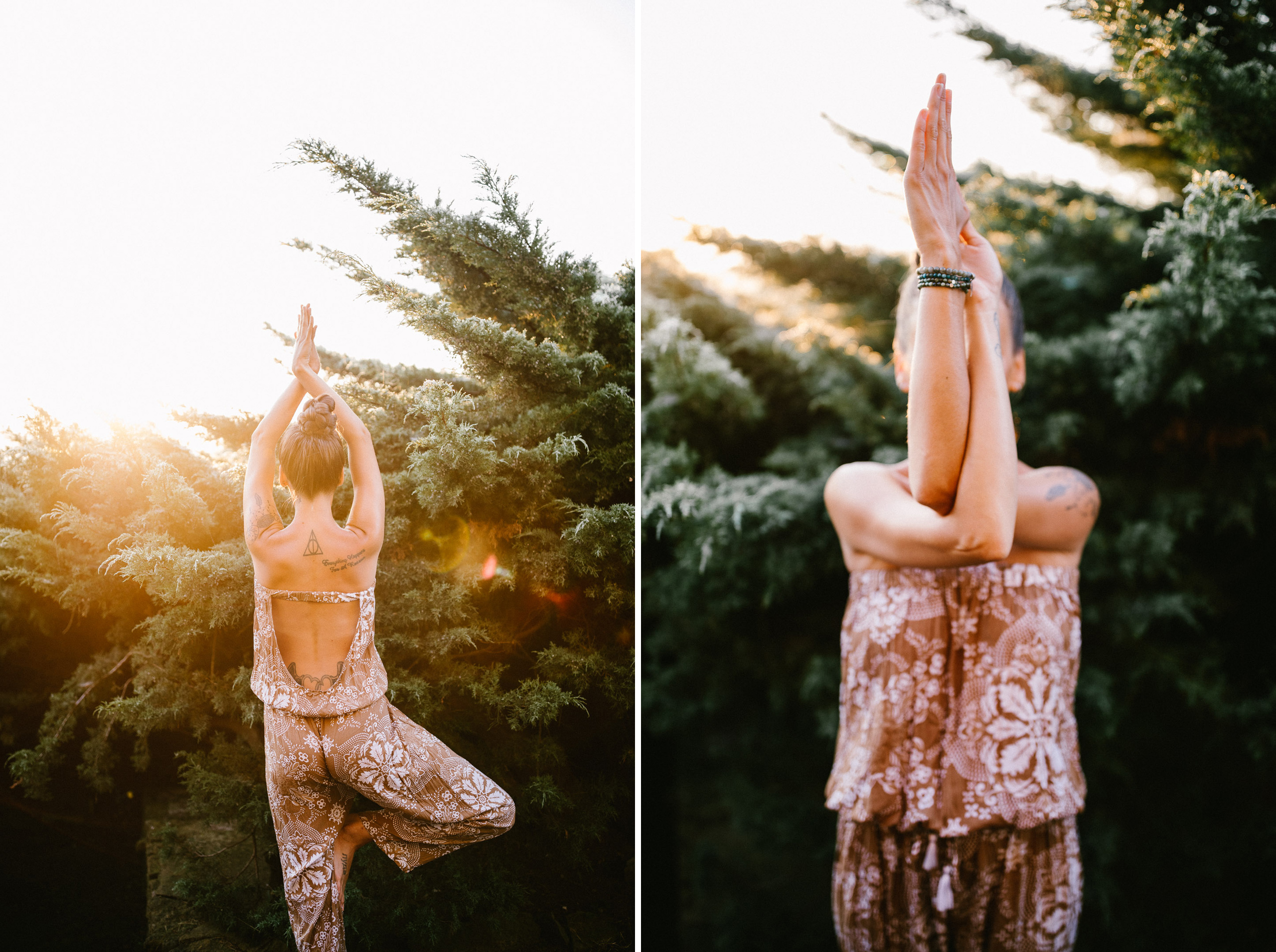graceful yoga poses vatra wellness niagara