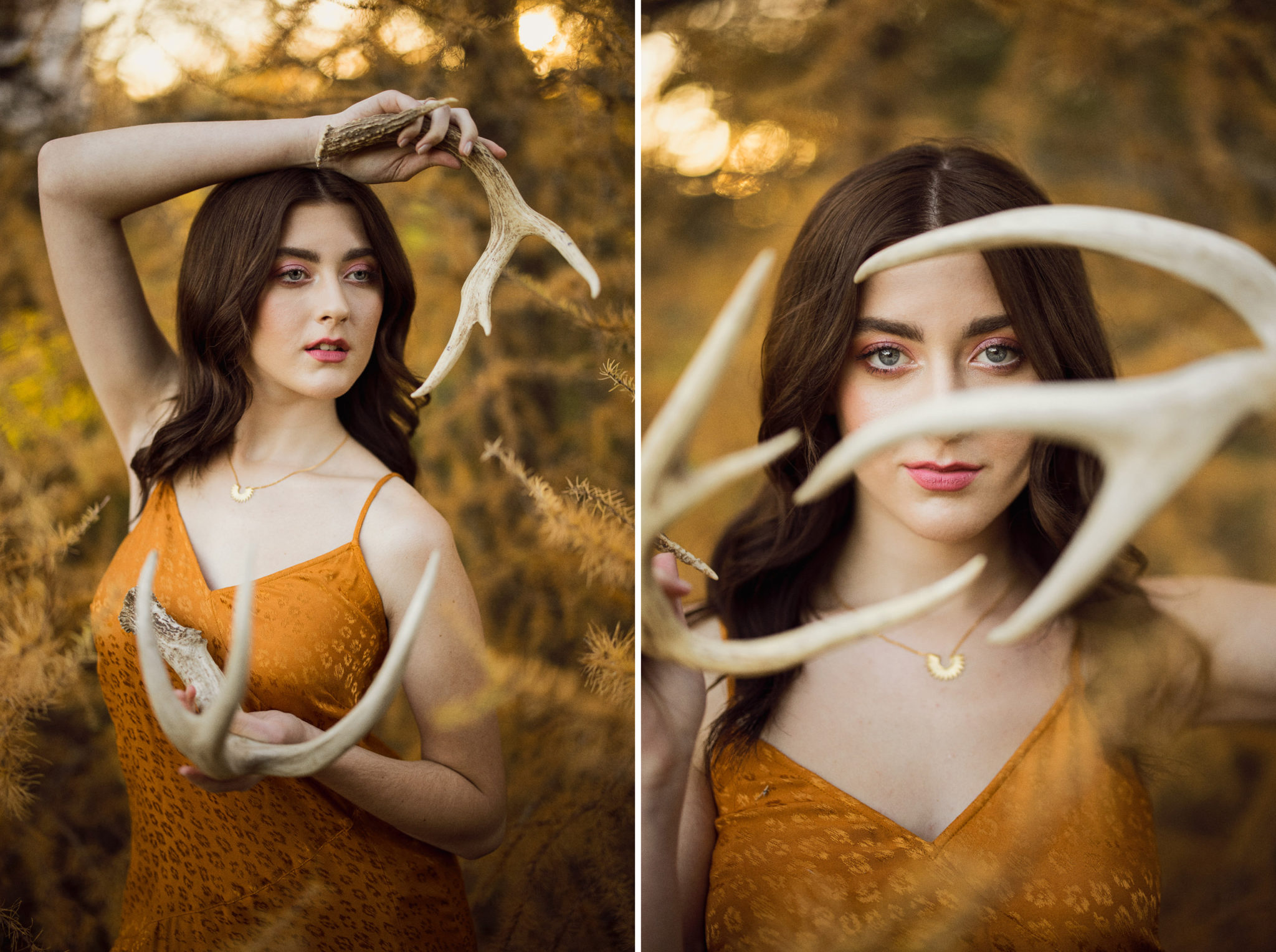 Ethereal Fall Bridal Session Maple Meadows Farm Afterglow