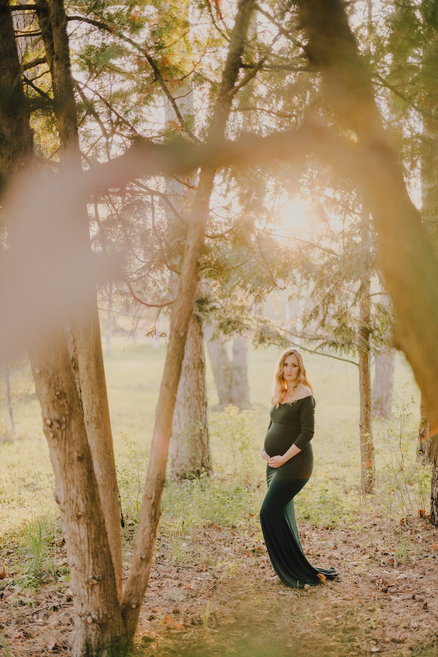 film photography pregnant maternity session afterglow images niagara