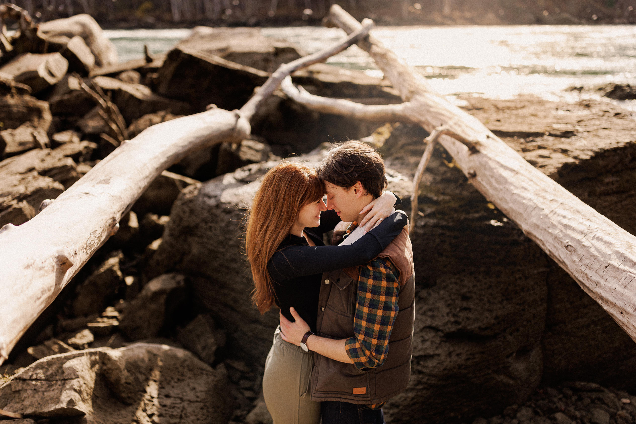 niagara river engagement photography afterglow images