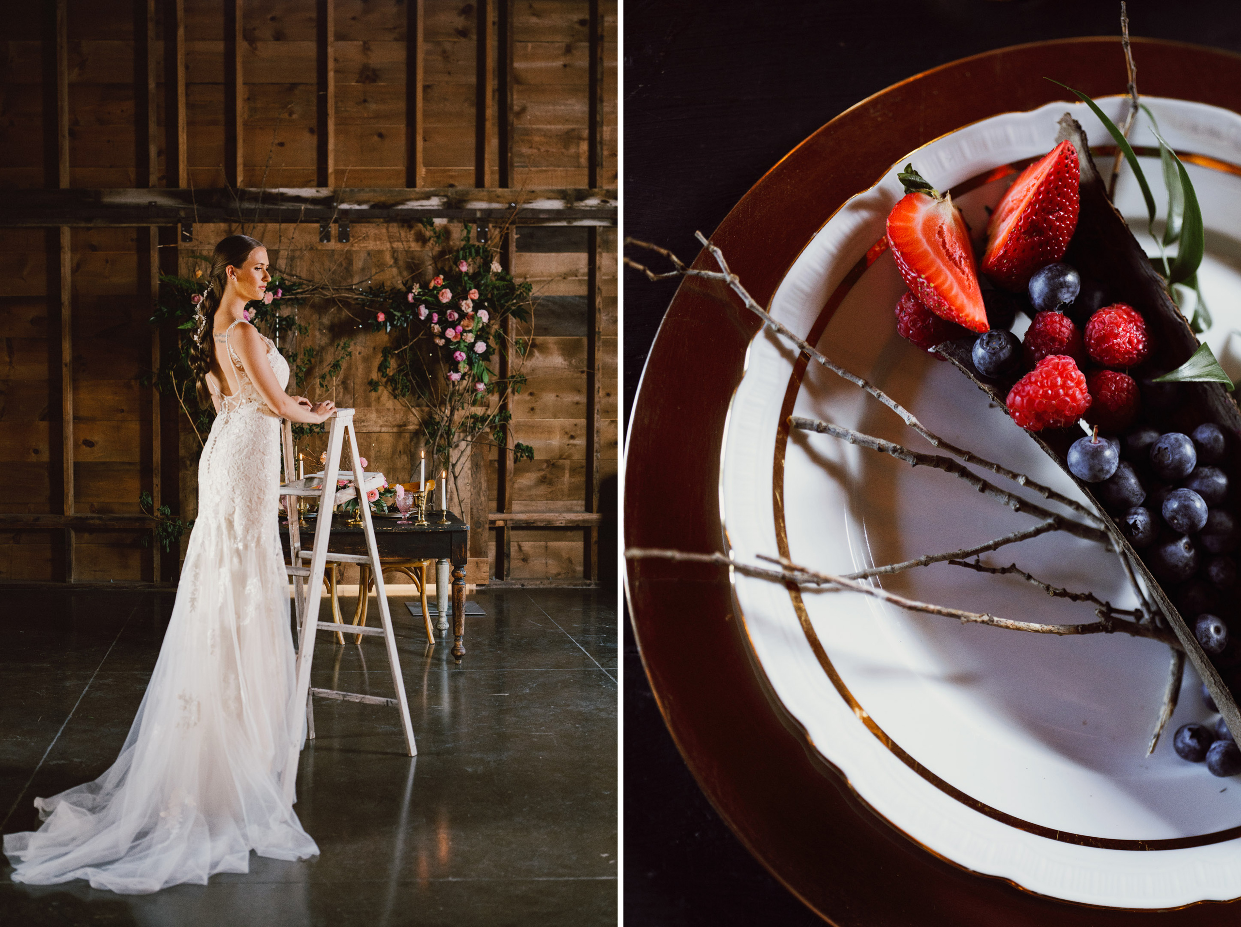 cave spring barn winery bride wedding photographer afterglow images