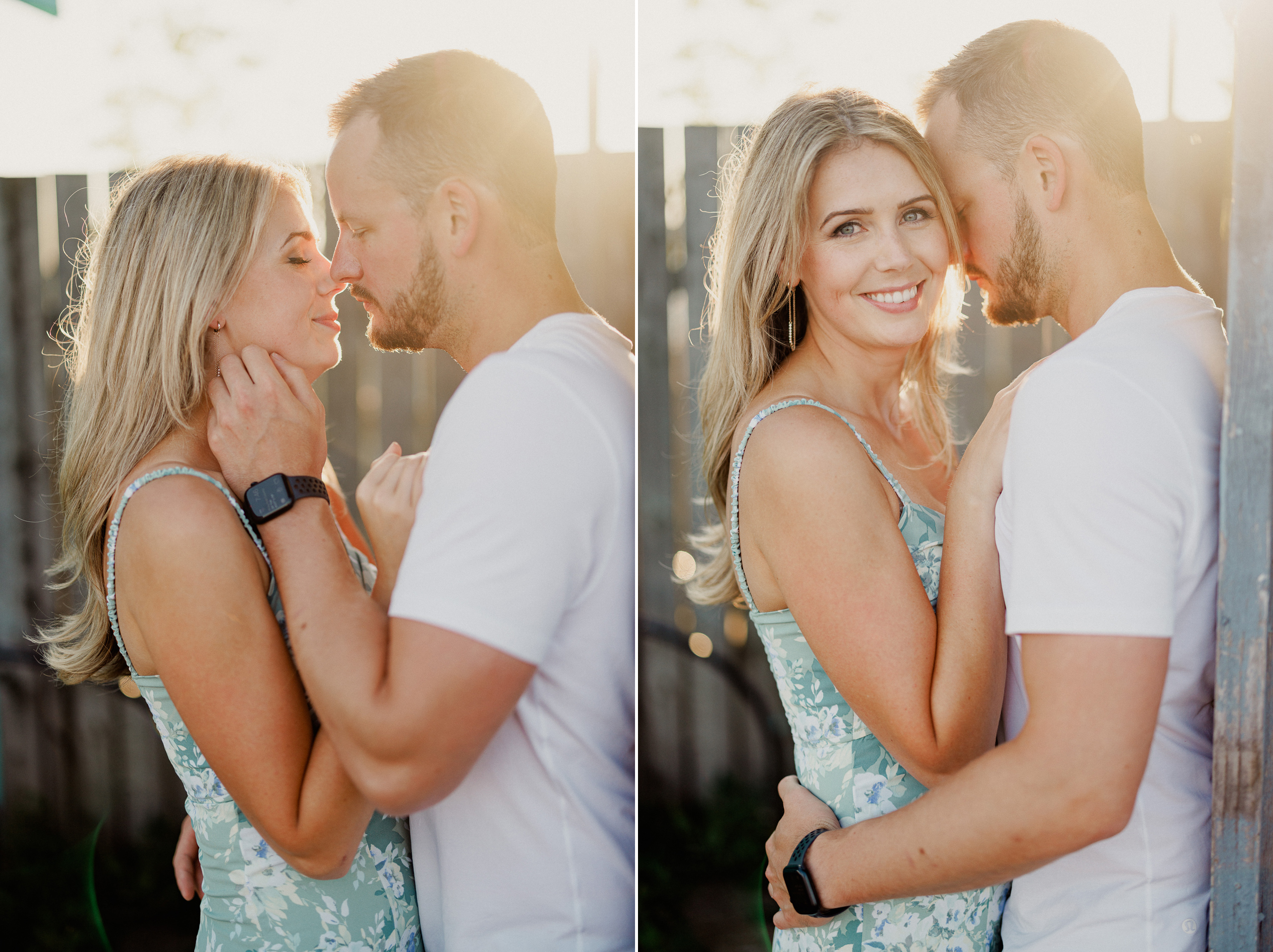 sunset beach engagement session niagara photographer afterglow images