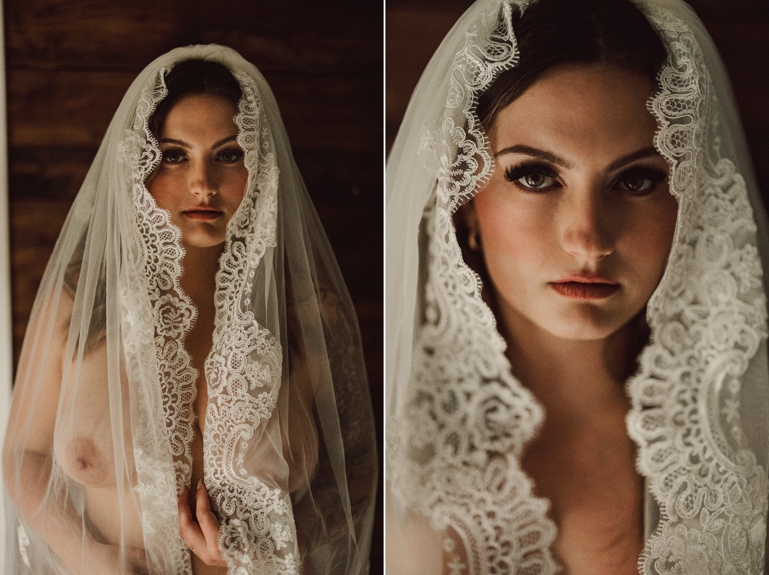 bride veil boudoir sensual niagara photography afterglow images