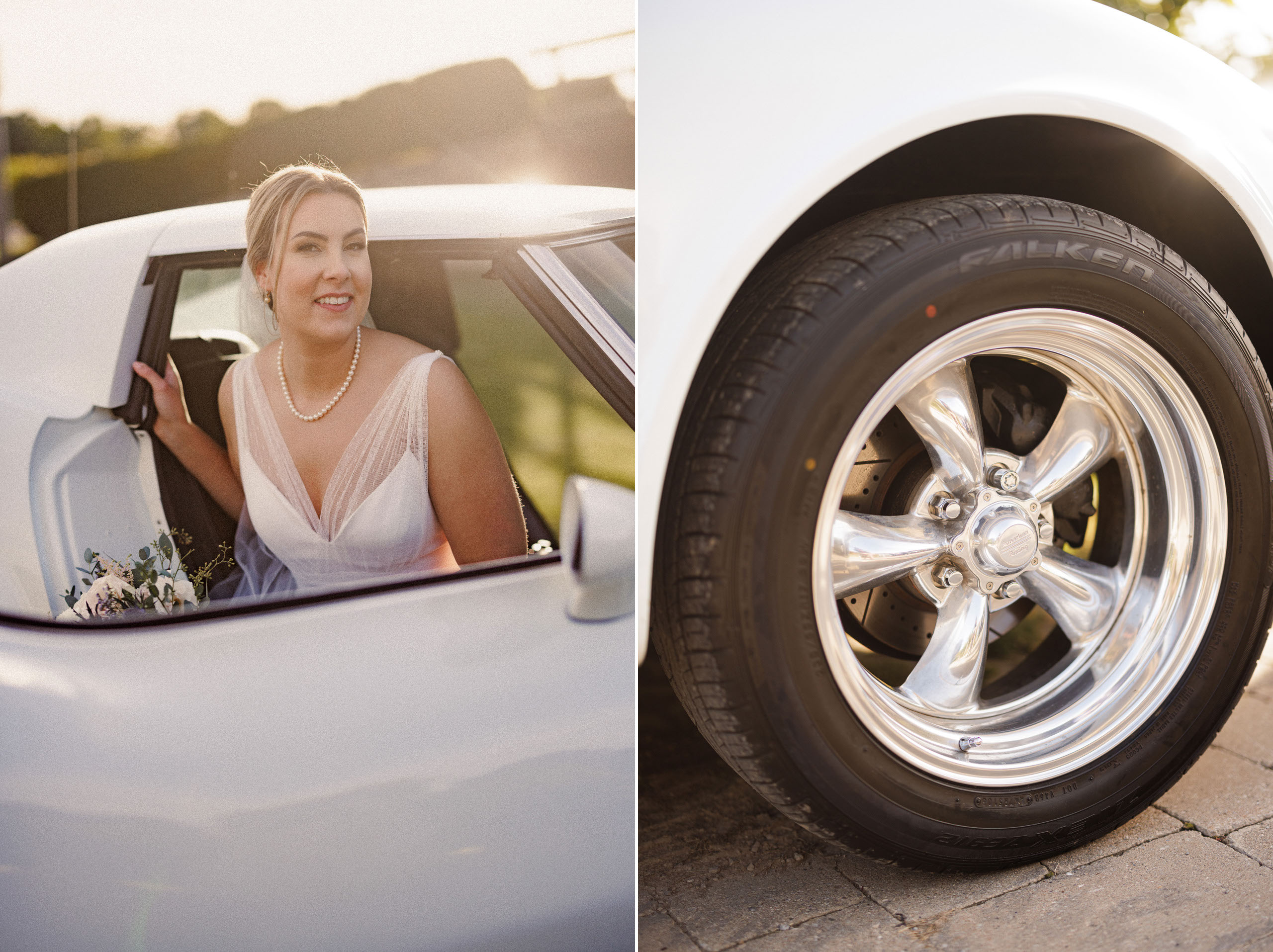 classic car cave spring vineyard wedding autumn afterglow images