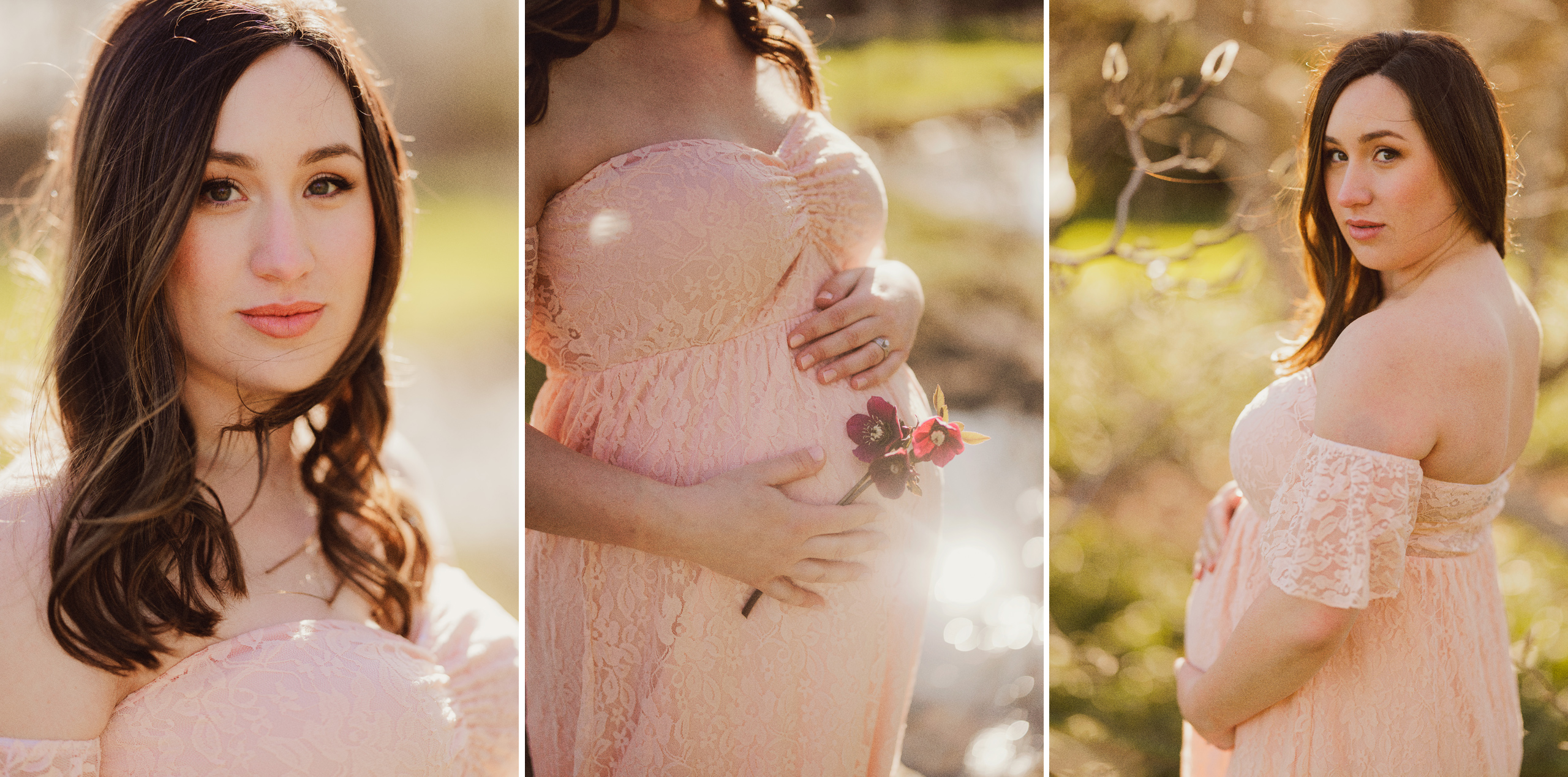Niagara maternity photography Spring Afterglow Images