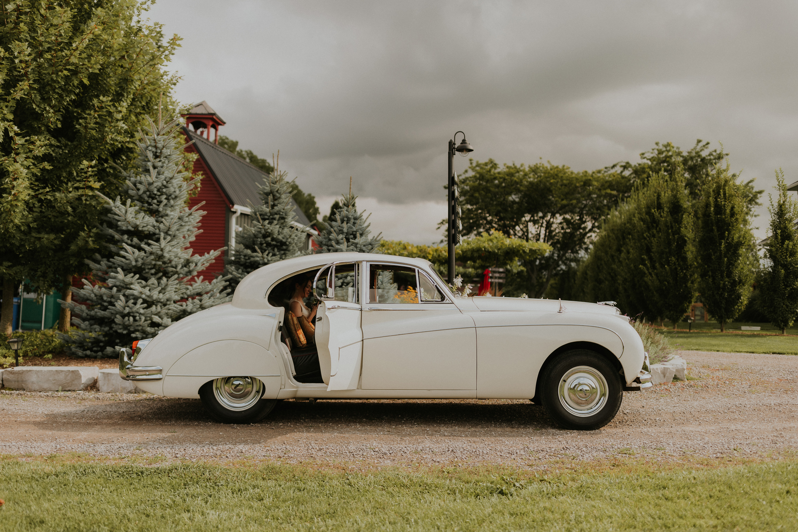 classic car rolls royce wedding photography