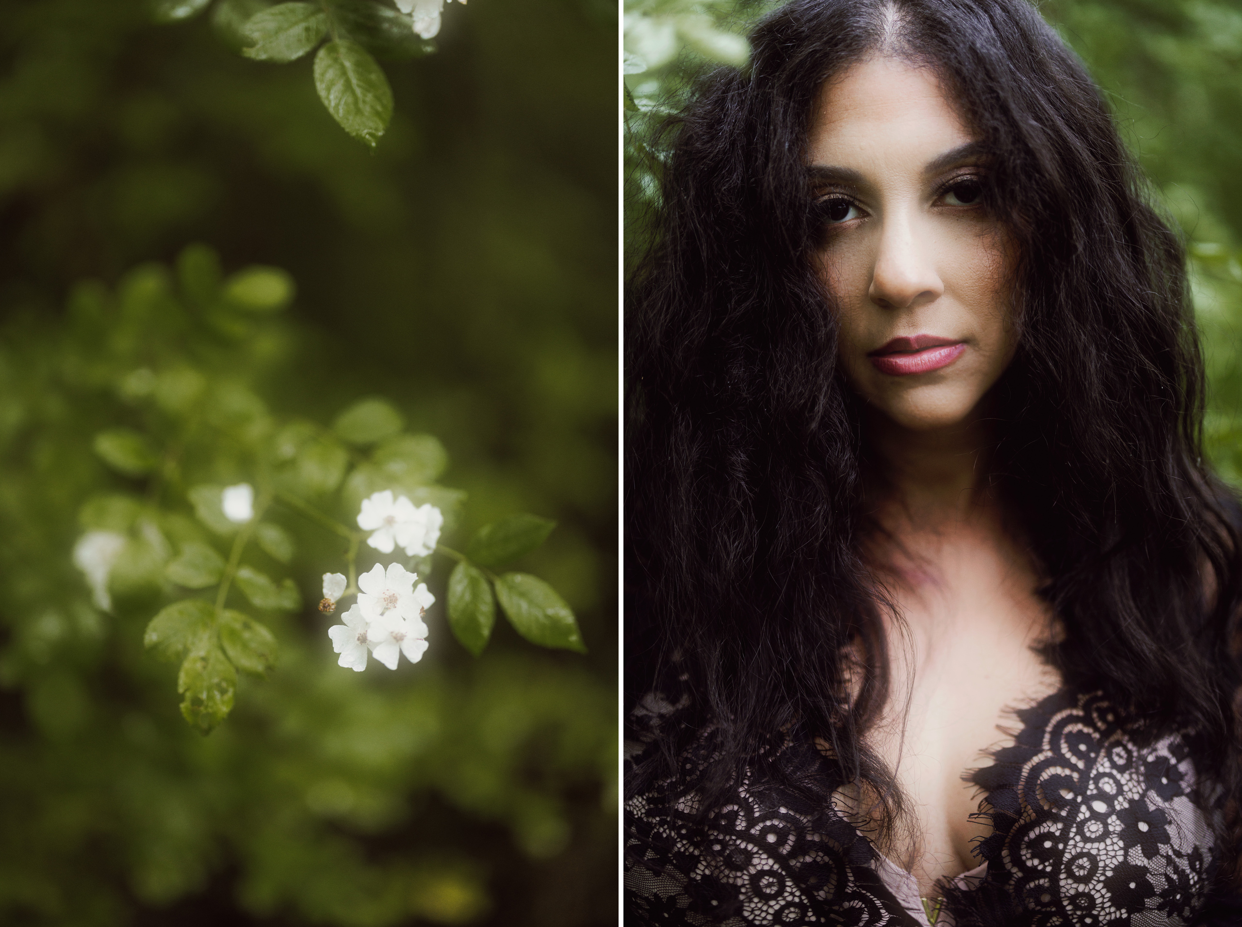 sensual maternity photos forest outdoor boudoir niagara