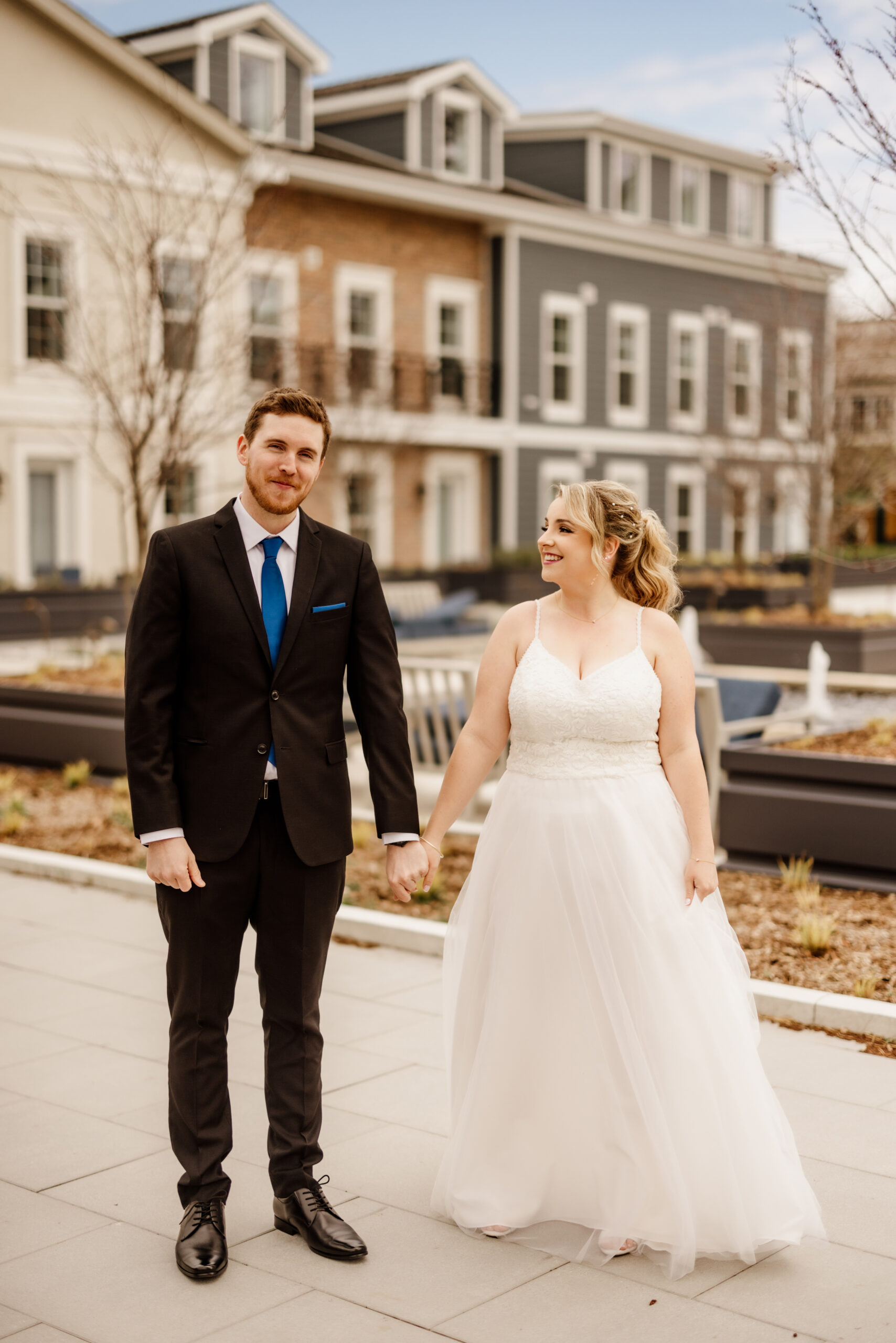 old town niagara on the lake wedding afterglow images romantic