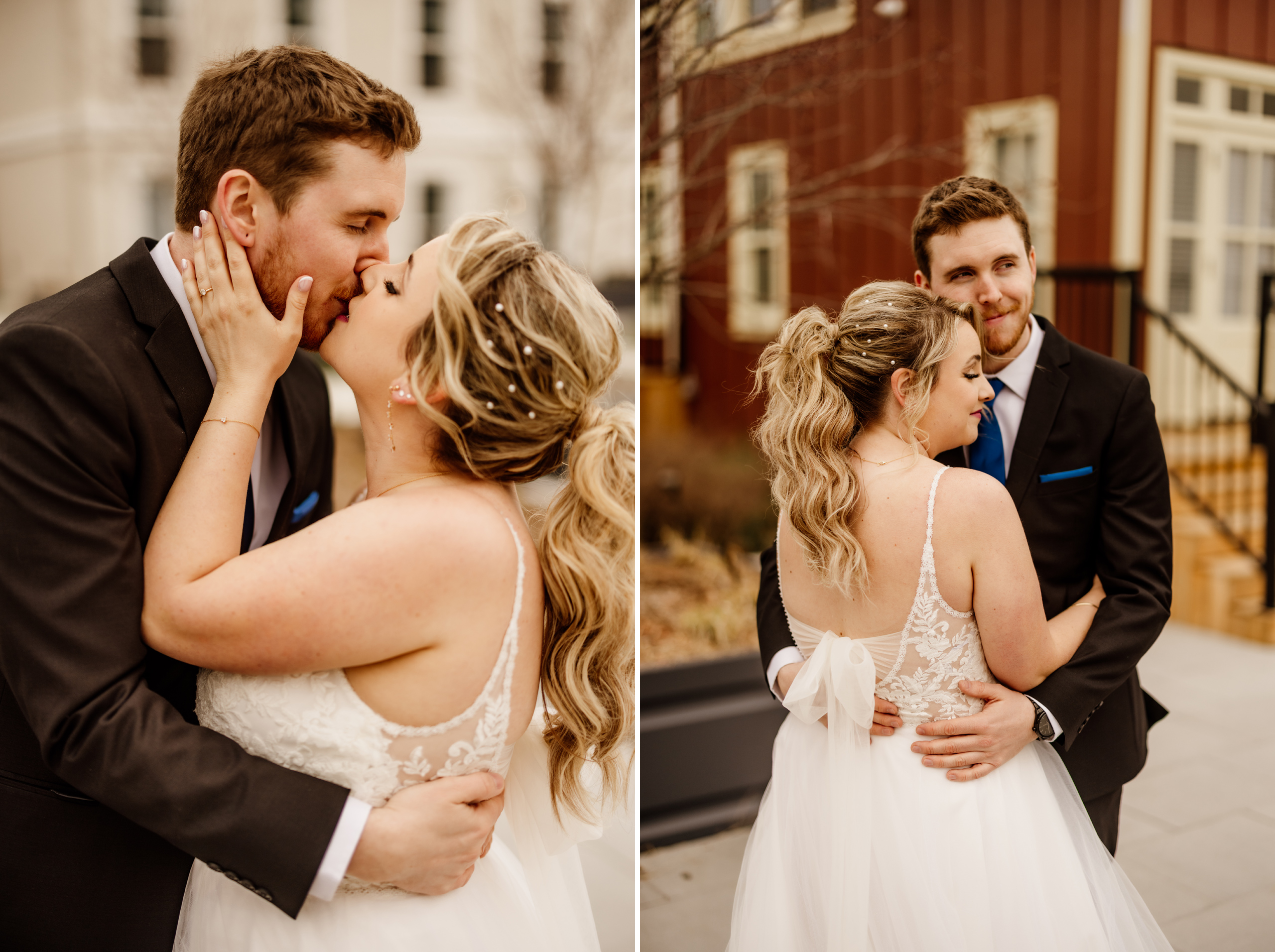 old town niagara on the lake wedding afterglow images romantic