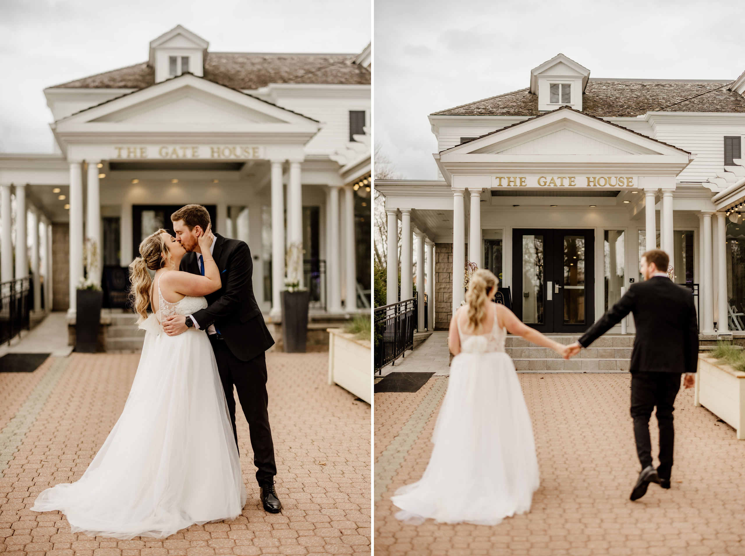 old town niagara on the lake wedding afterglow images romantic