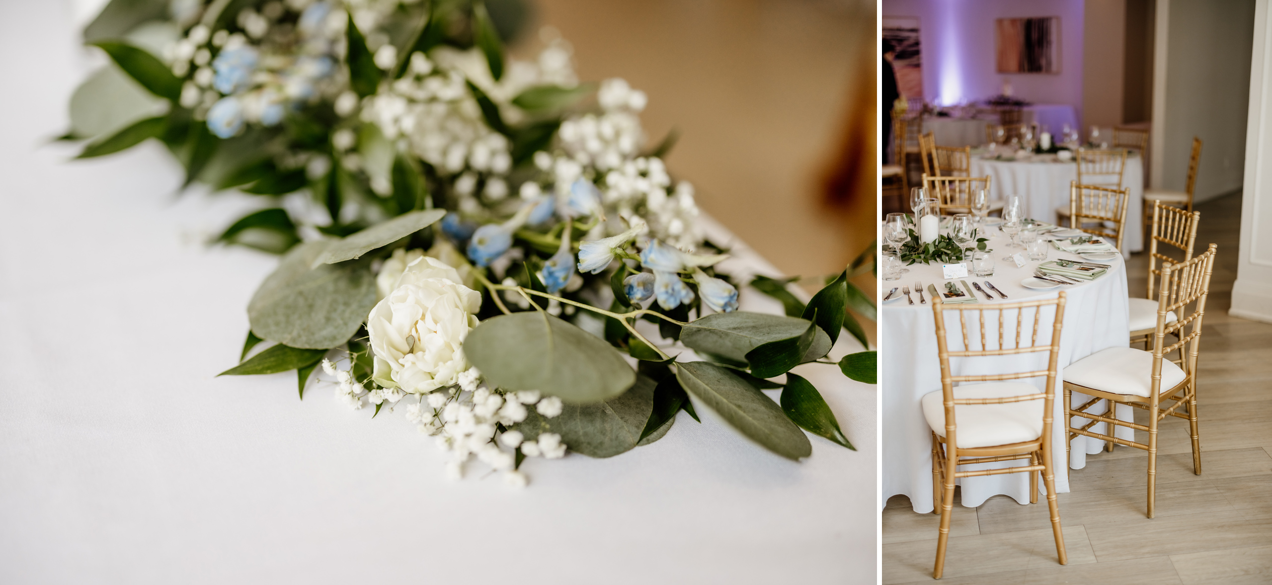 table decor lush florals gate house niagara on the lake wedding