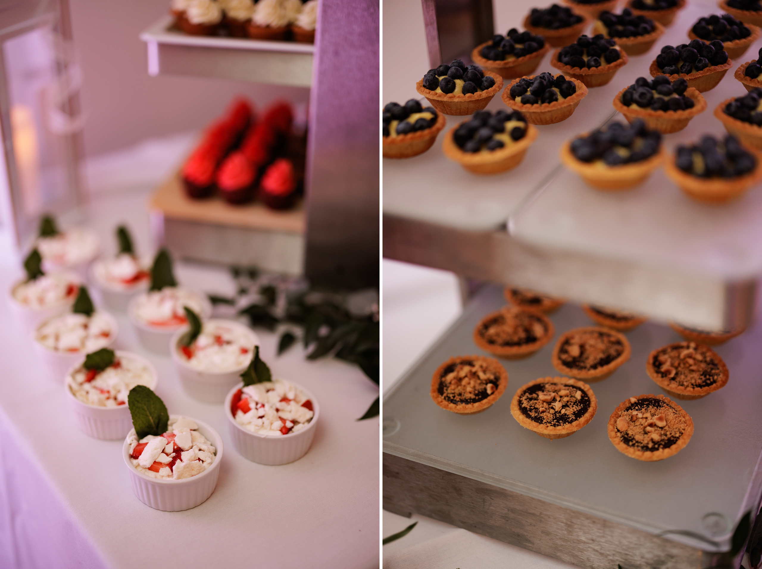 dessert table wedding reception gate house niagara on the lake