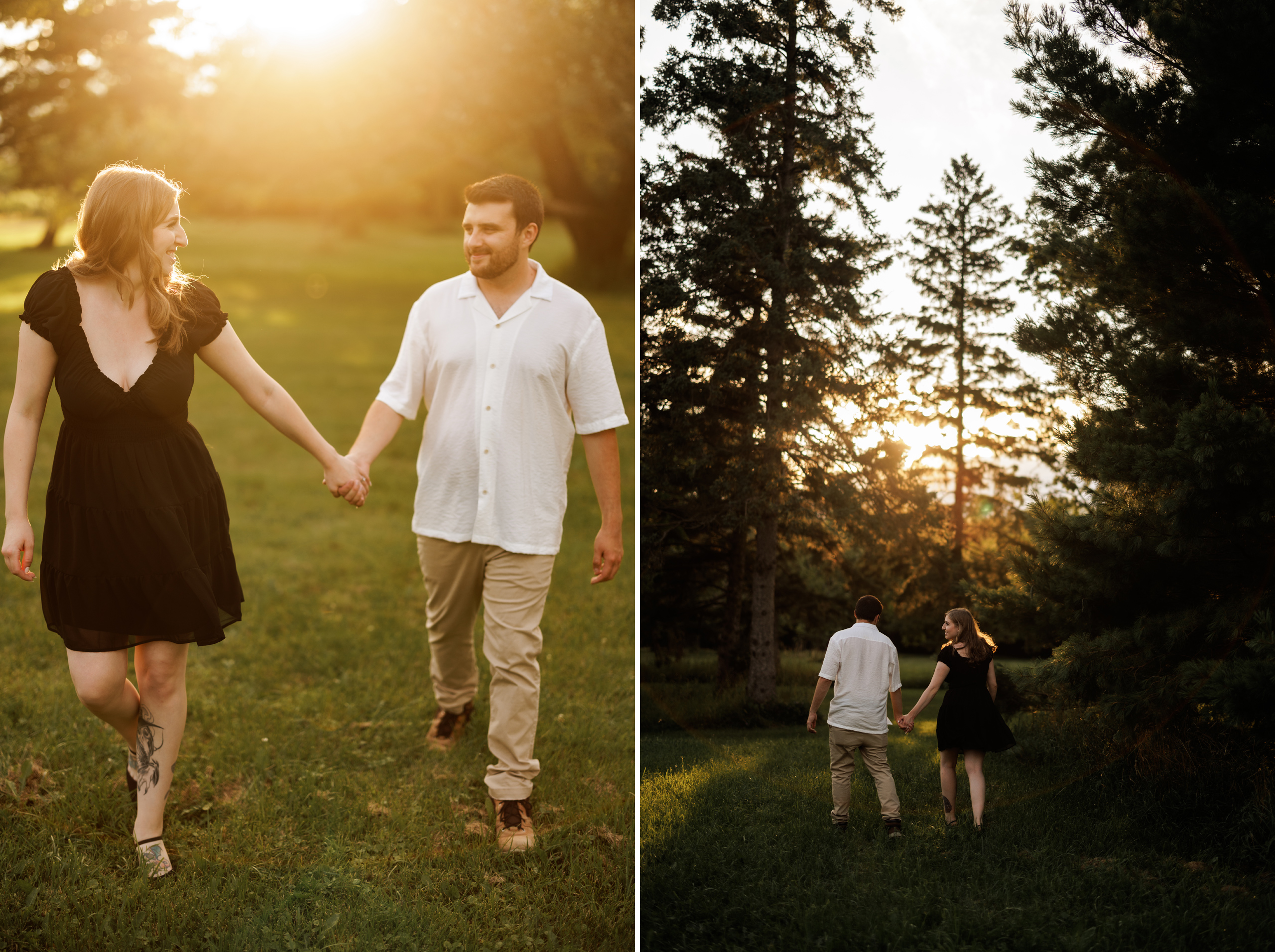 beautiful romantic engagement session niagara photographer after