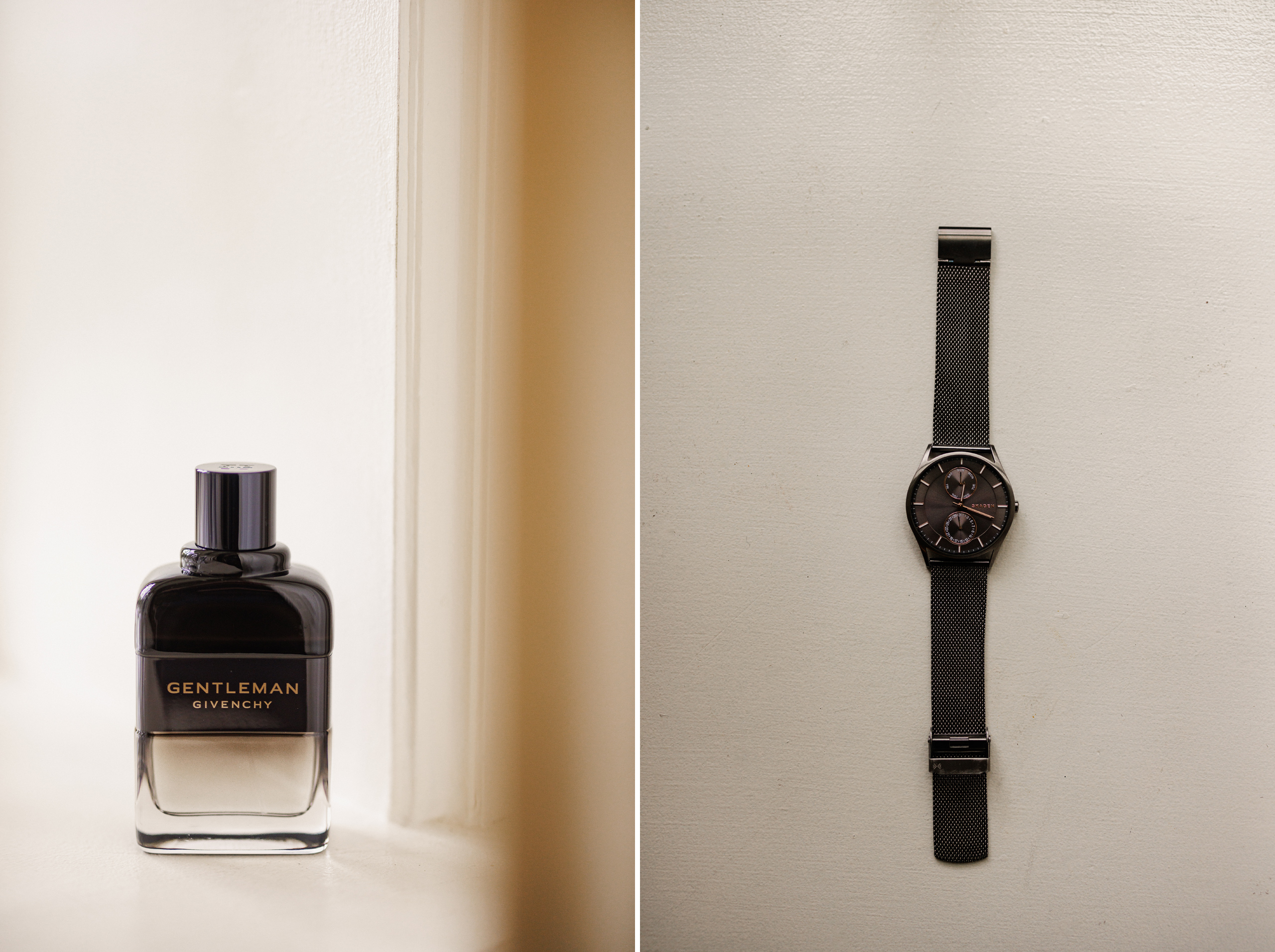 cologne and watch