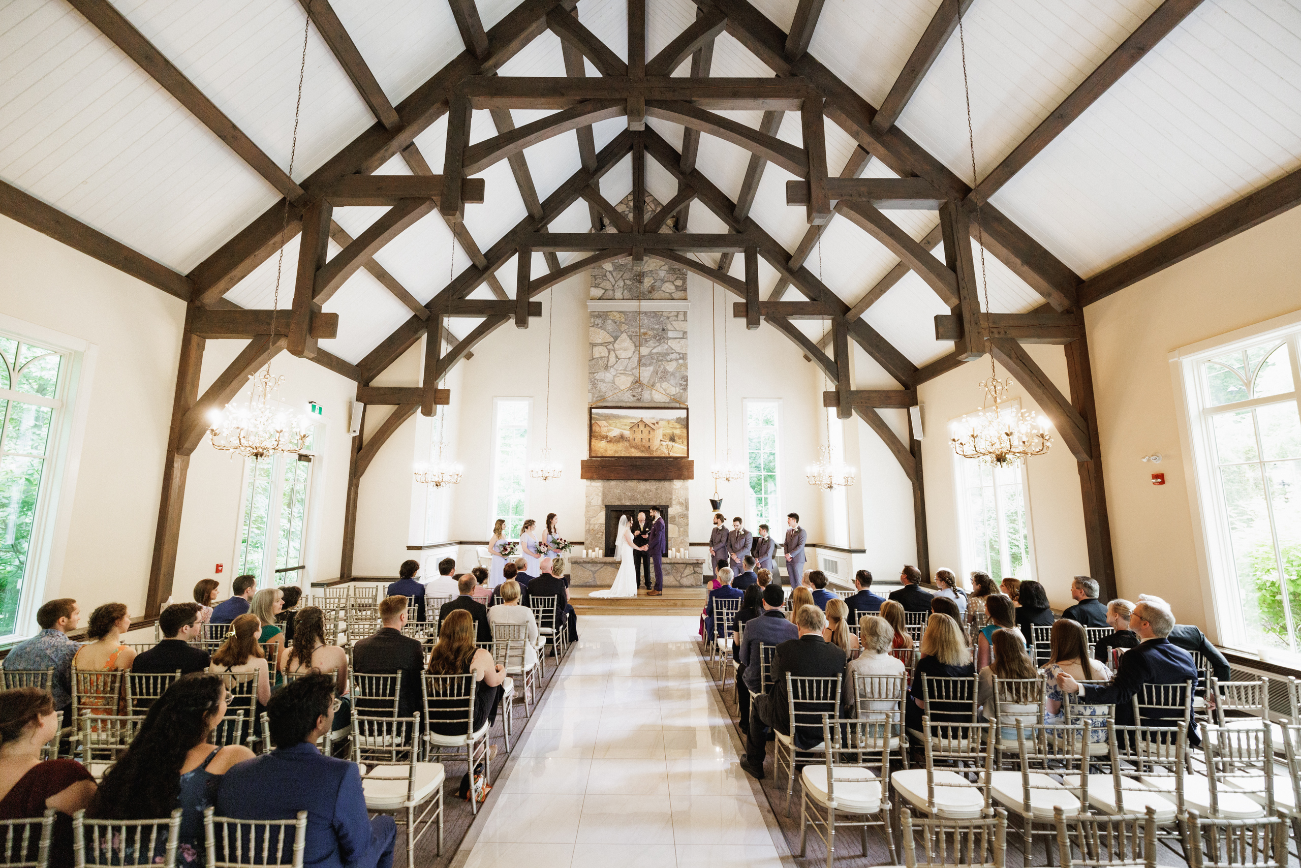 ancaster mill wedding ceremony chapel