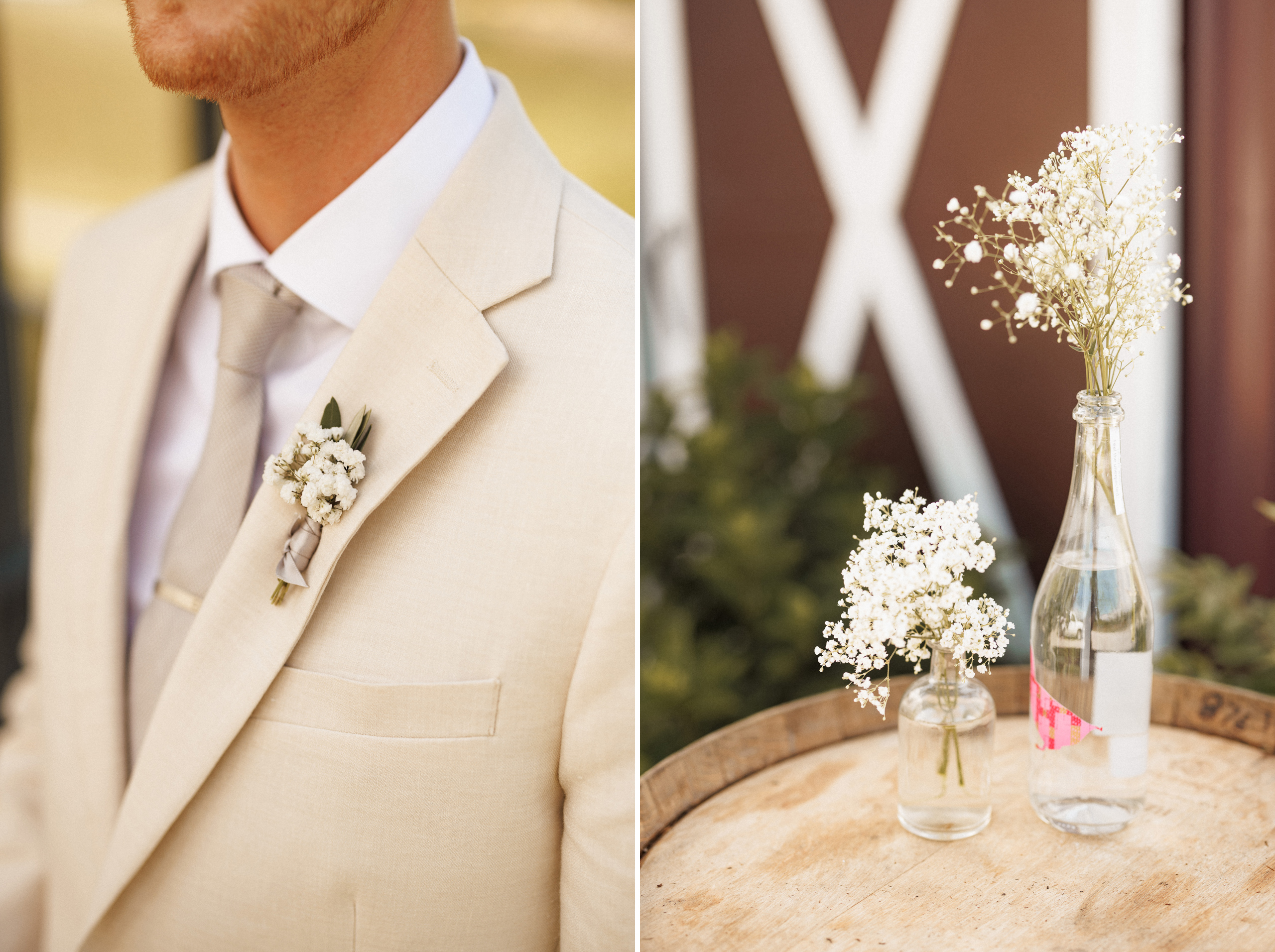 groom boutonniere fleurish florals wedding