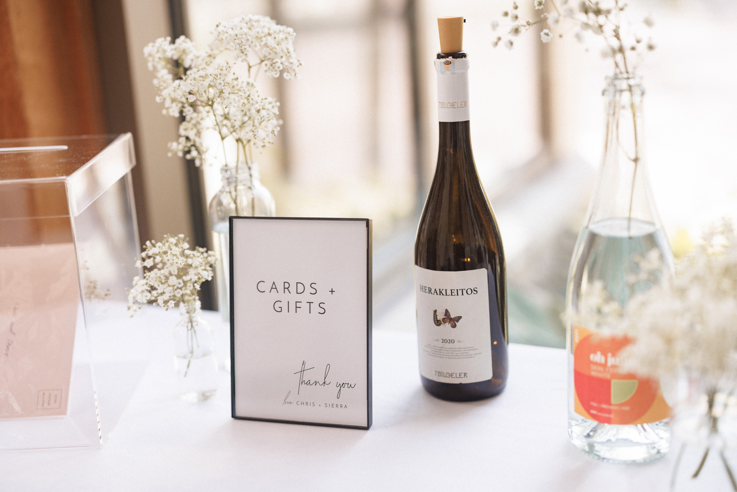 table decor barns at cave spring vineyard summer wedding