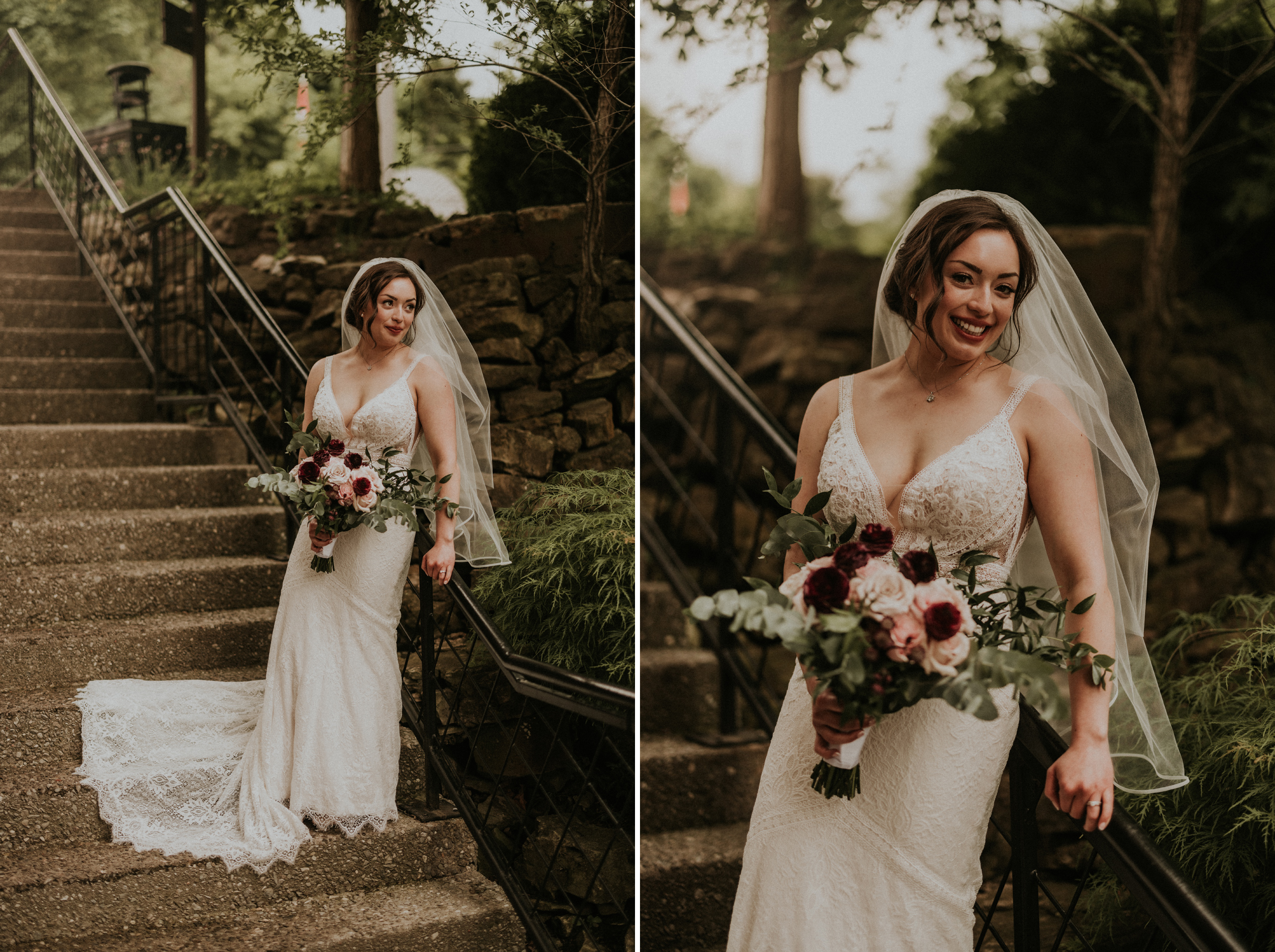 summer rain wedding ancaster mill romantic photography