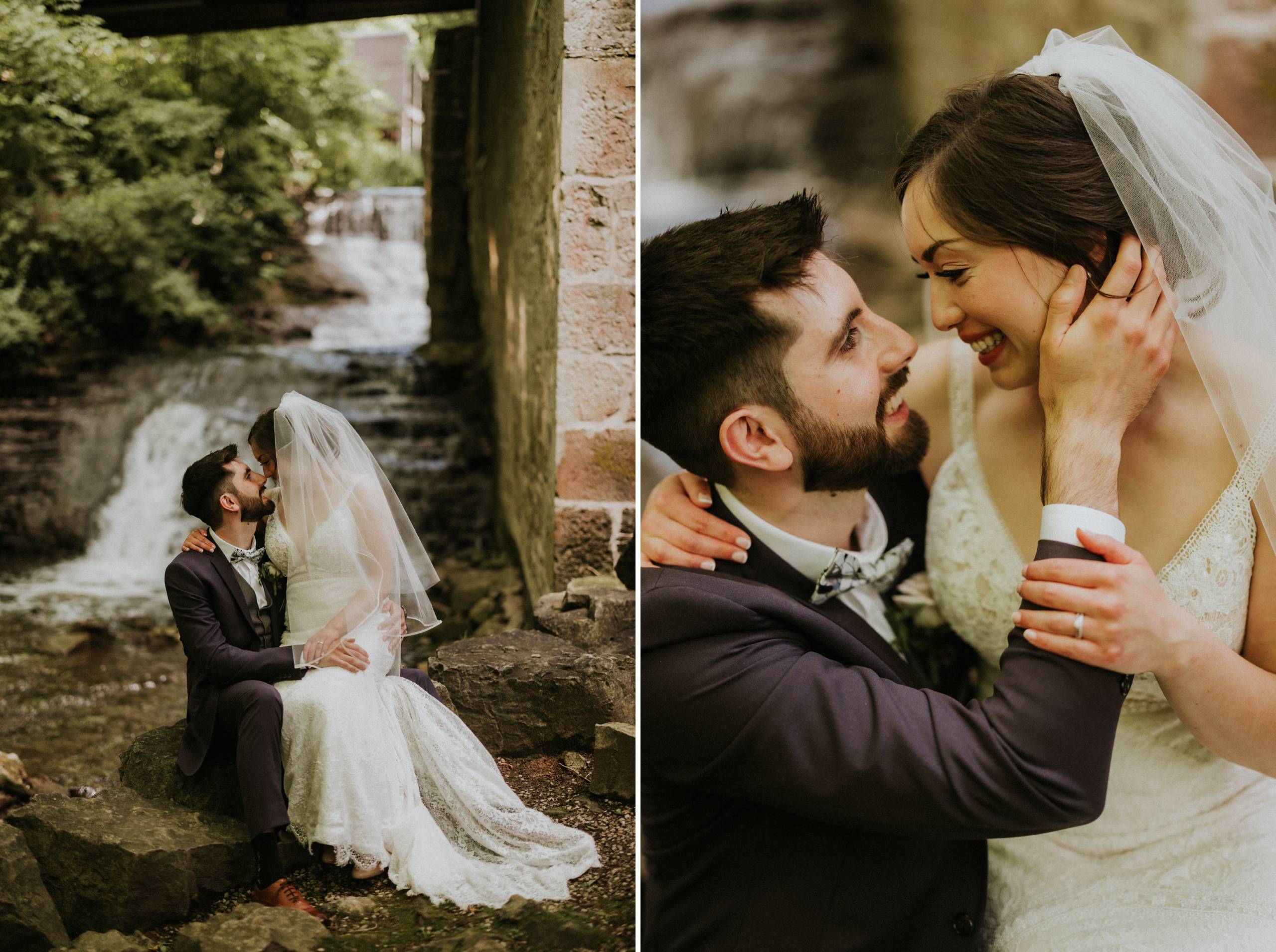 romantic wedding photography afterglow images ancaster mill