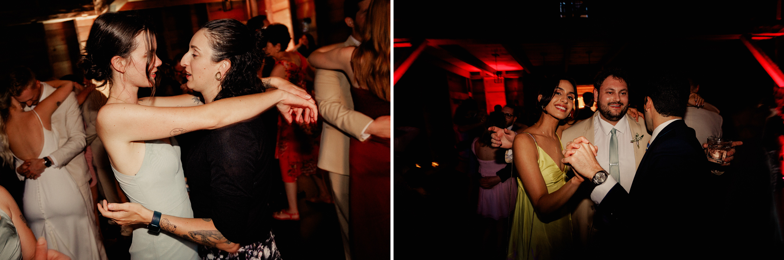 party dancing barn wedding cave spring vineyard afterglow images