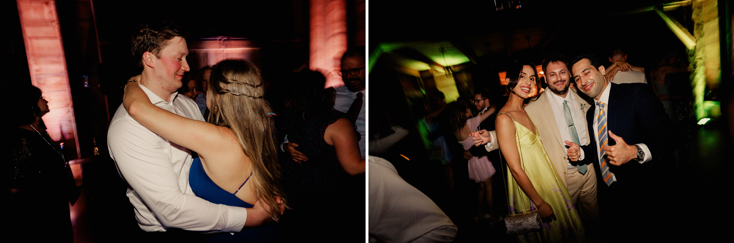 party dancing barn wedding cave spring vineyard afterglow images