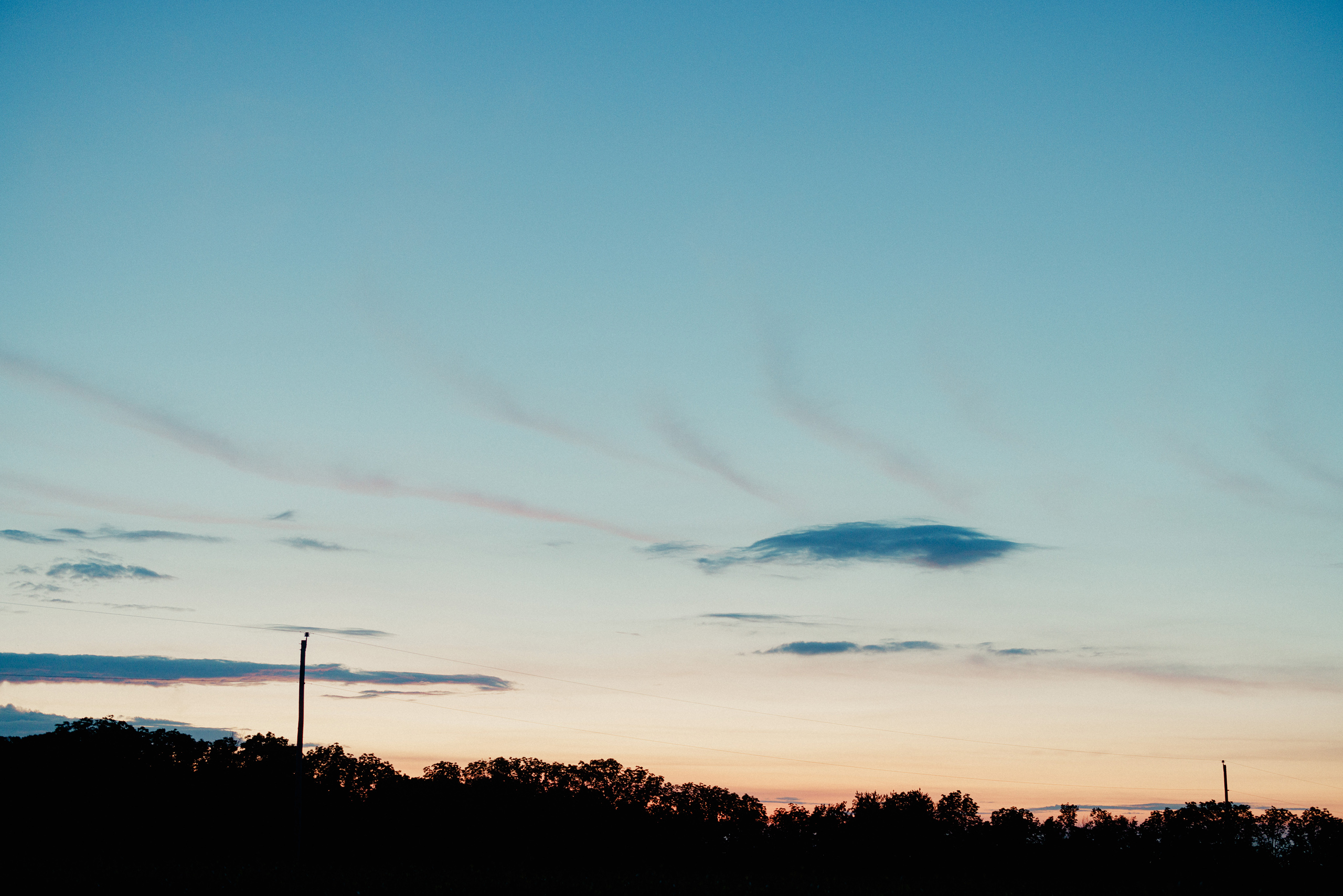 sunset sky beautiful wedding