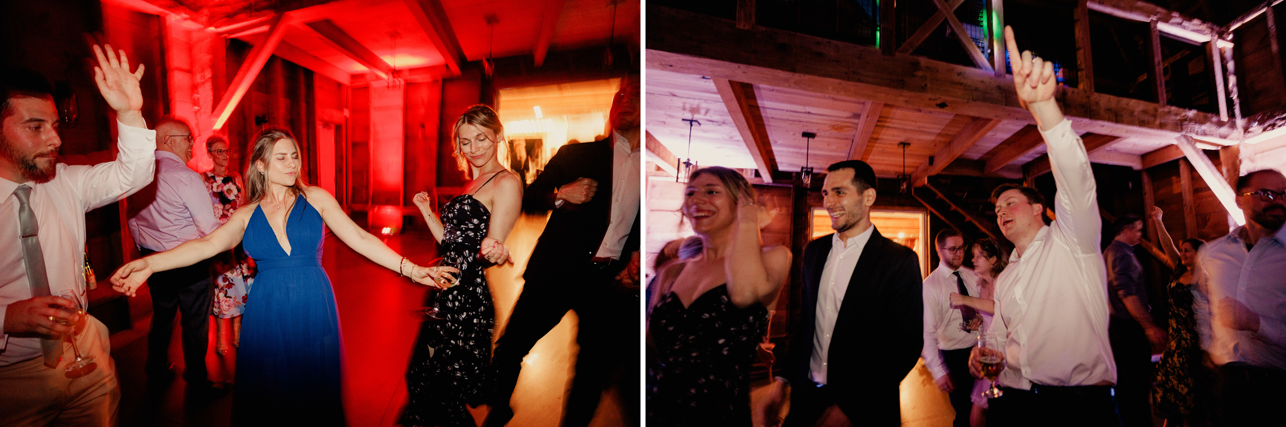 party dancing barn wedding cave spring vineyard afterglow images