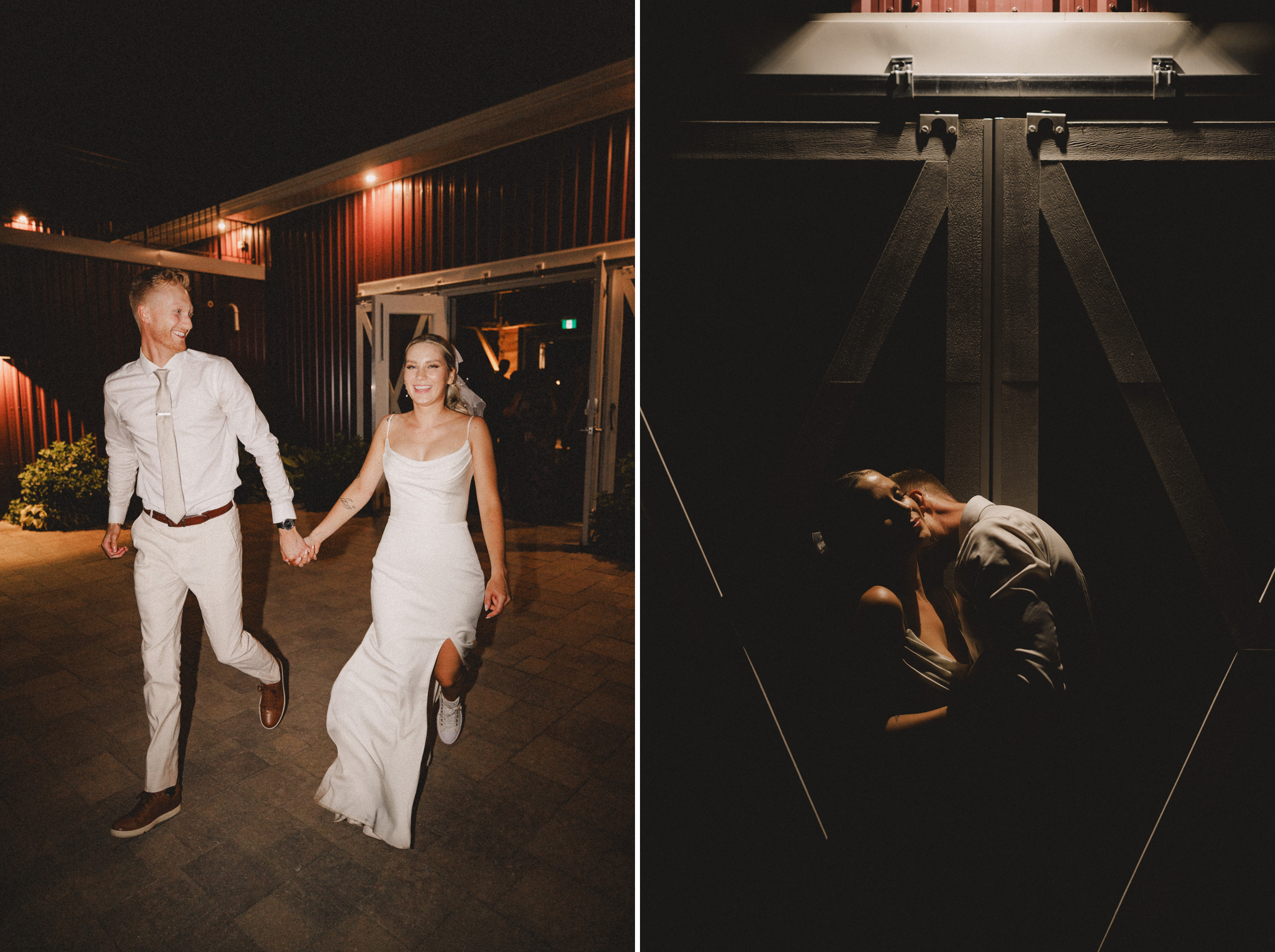 romantic playful paparazzi style wedding photography