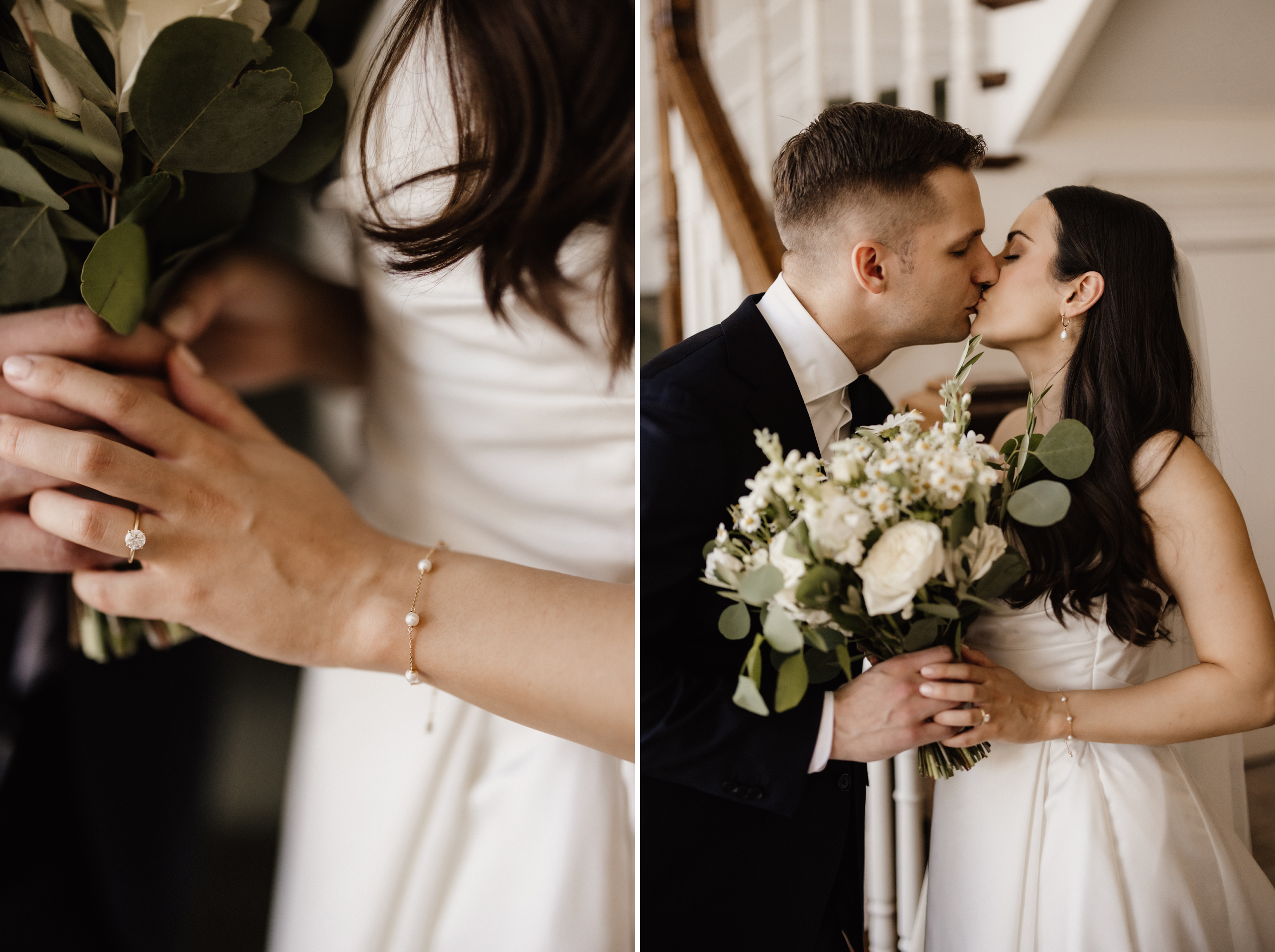 bride groom first look indoor inn on the twenty summer wedding