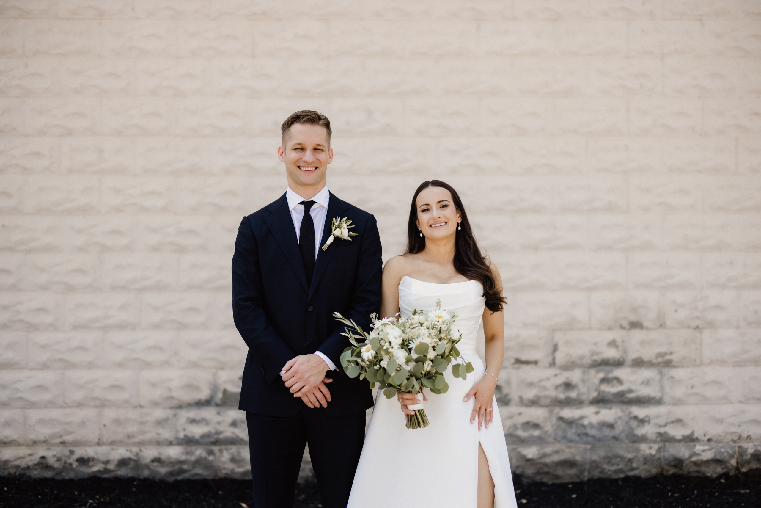 inn on the twenty wedding bride groom portrait playful