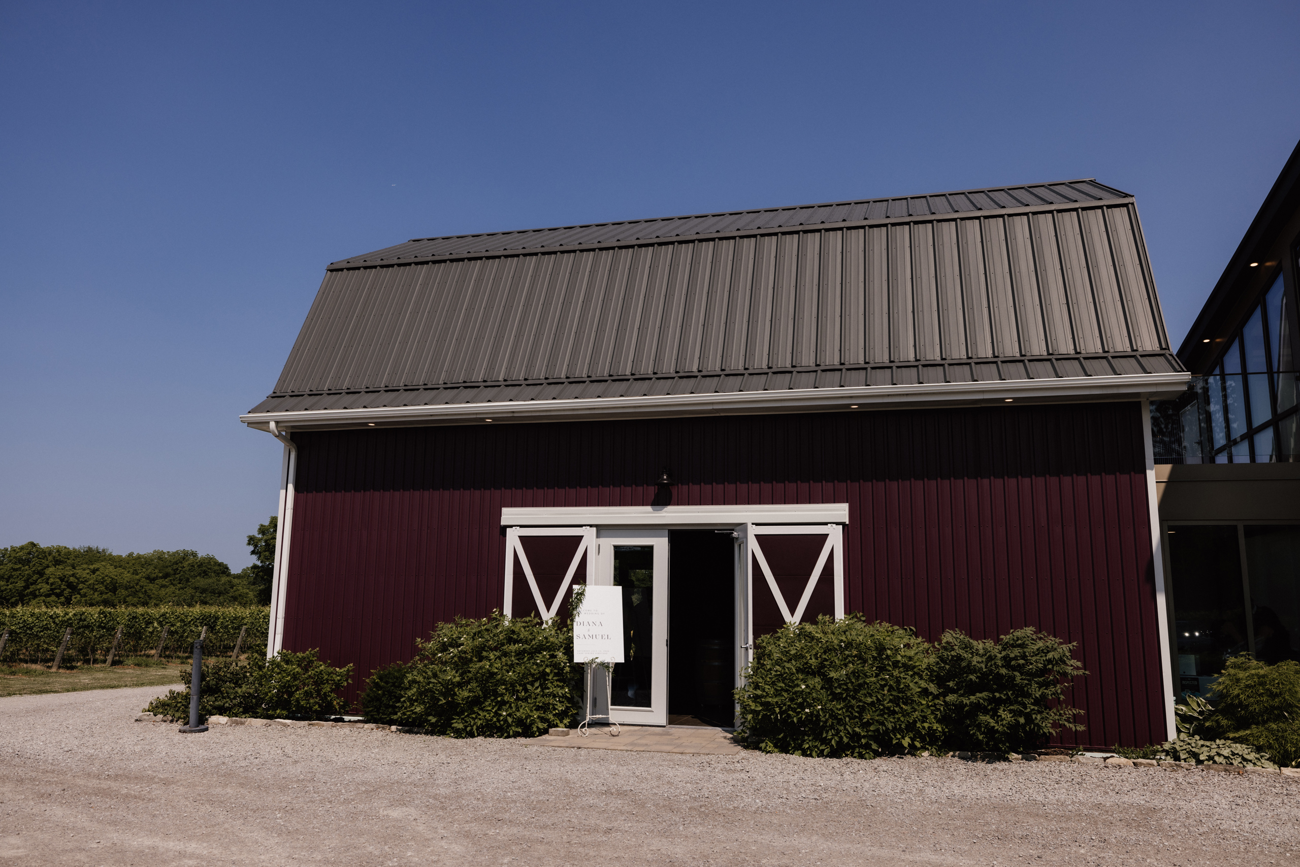 barns at cave spring vineyard