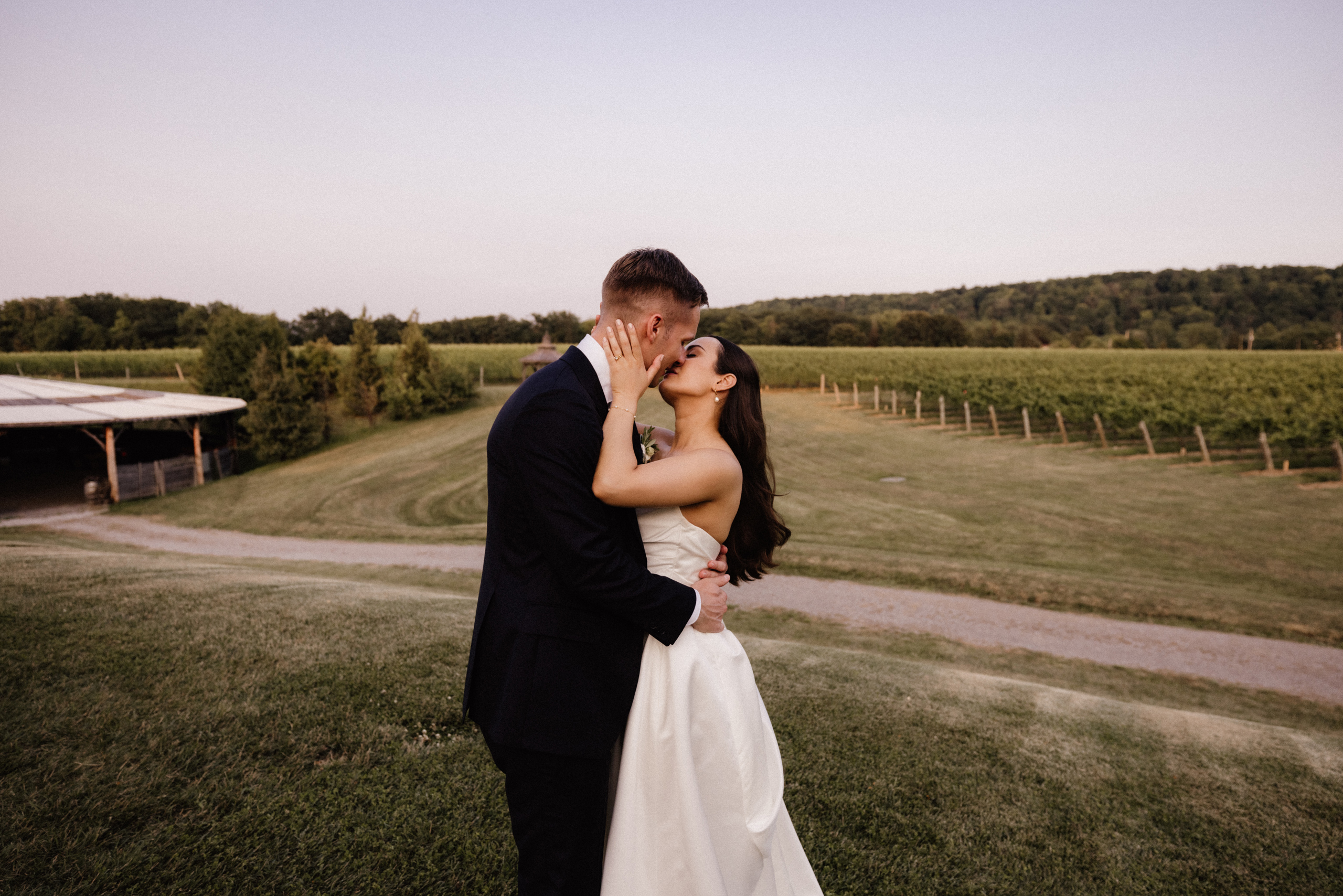 bride groom playful portraits niagara photography cave spring vi