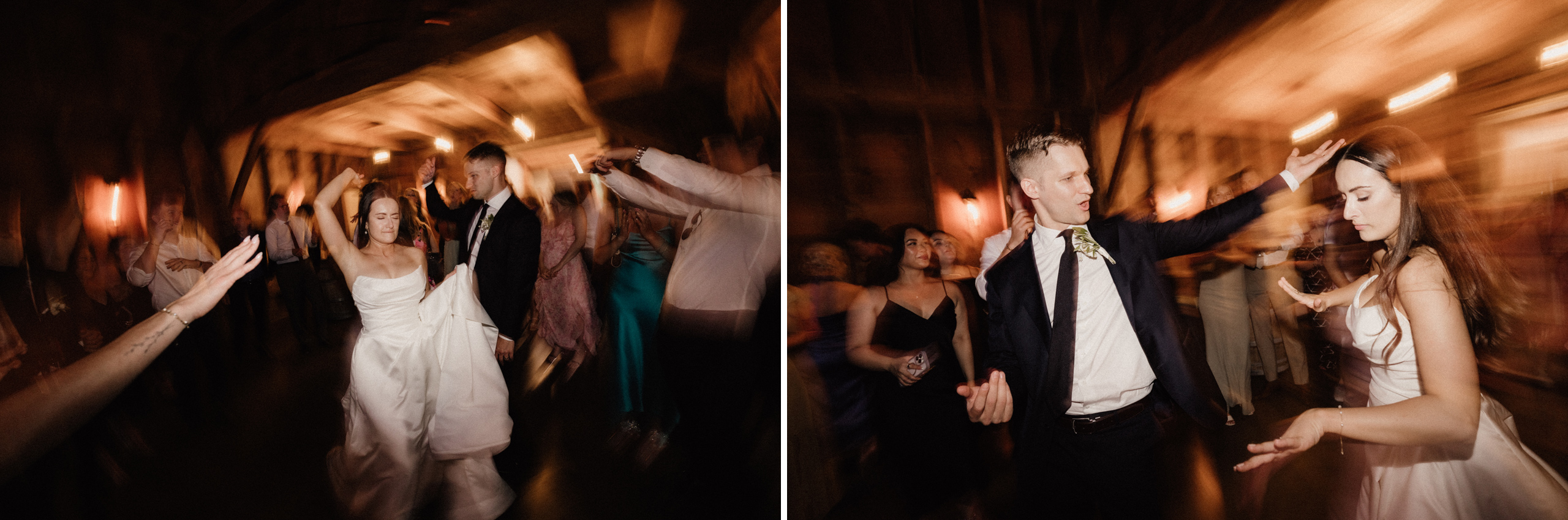 dance party wedding reception barn cave spring afterglow images
