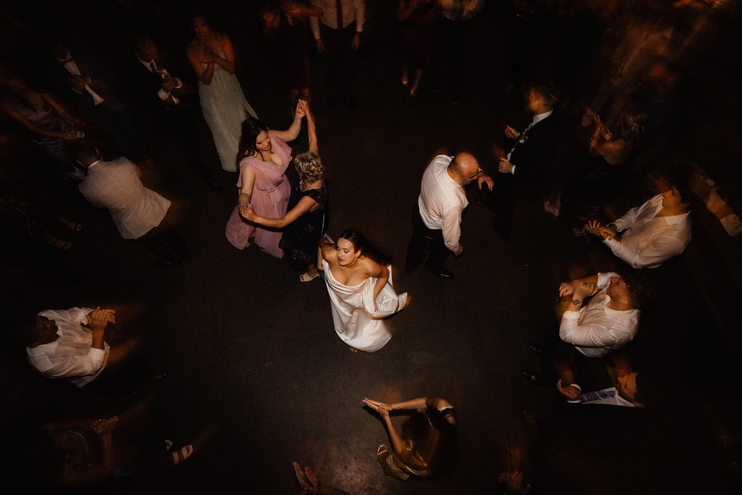 dance party wedding reception barn cave spring afterglow images