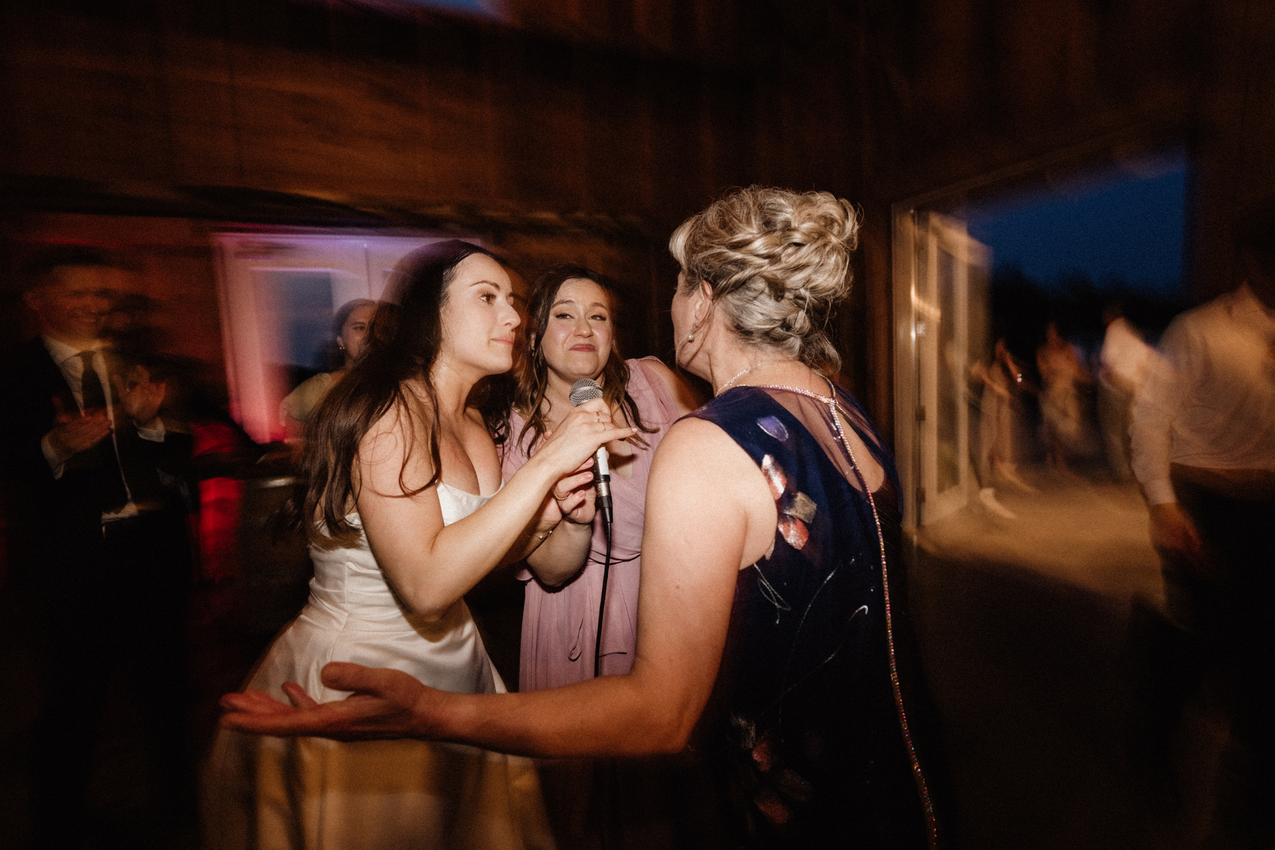 dance party wedding reception barn cave spring afterglow images