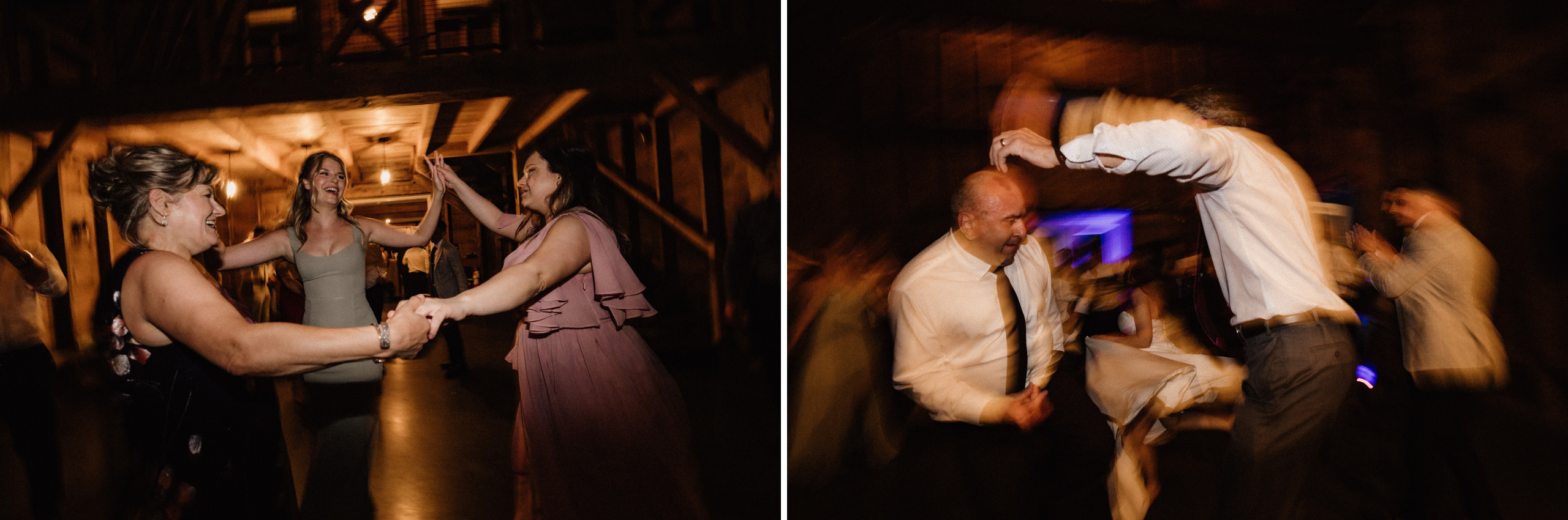 dance party wedding reception barn cave spring afterglow images