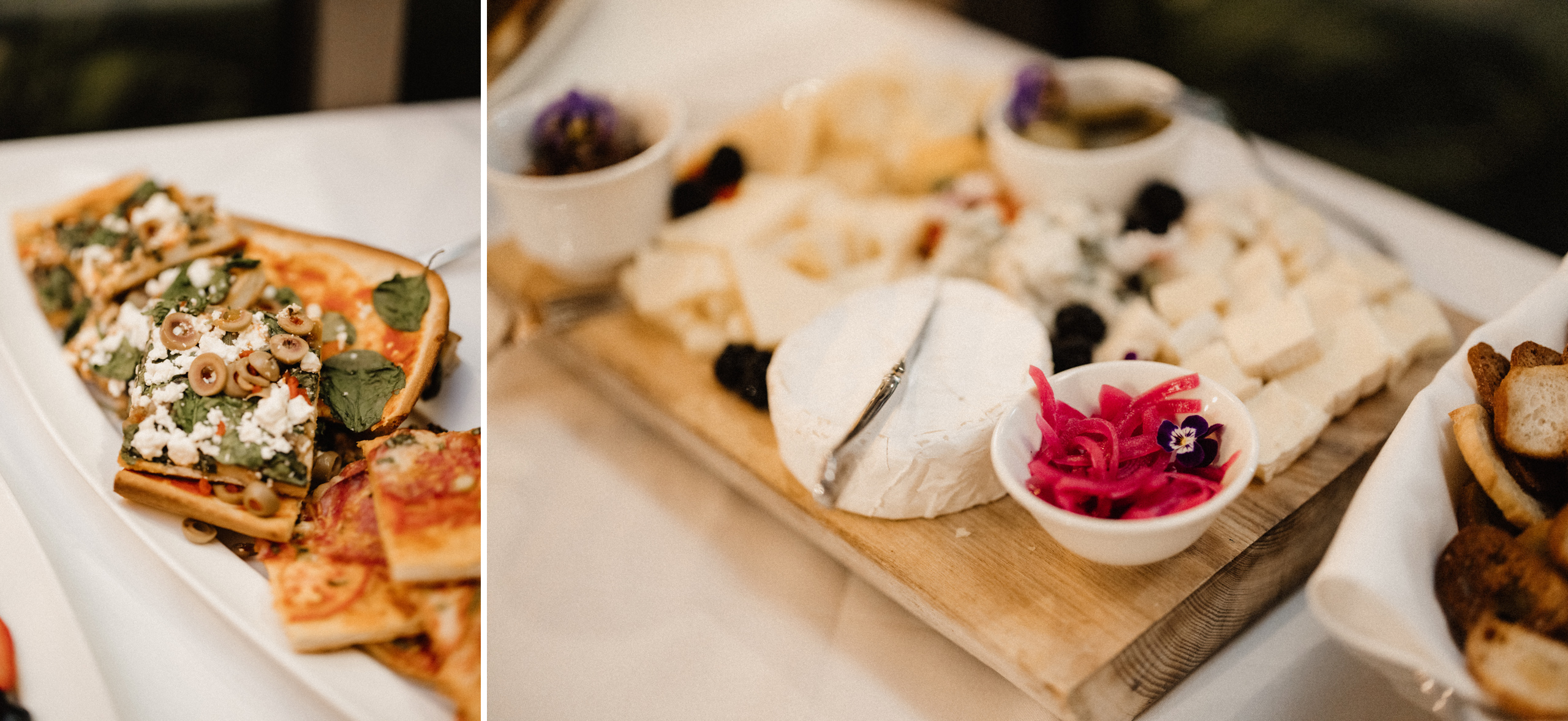 late night food snack wedding cave spring vineyard barns