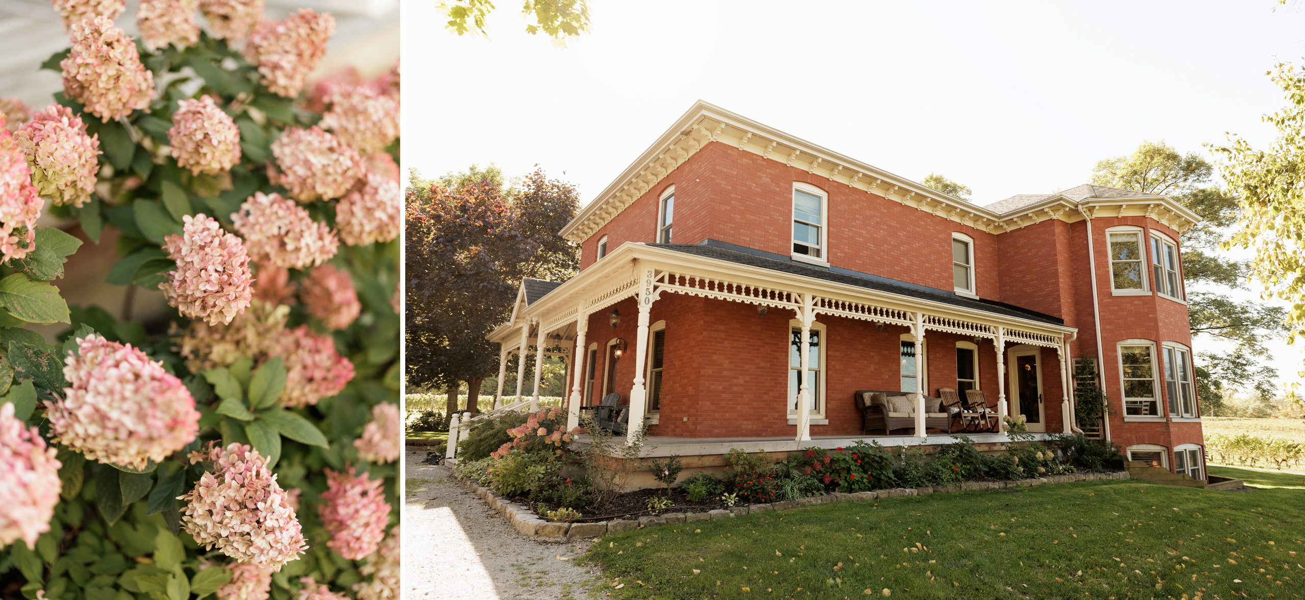 Cave Spring Vineyard Estate House Autumn
