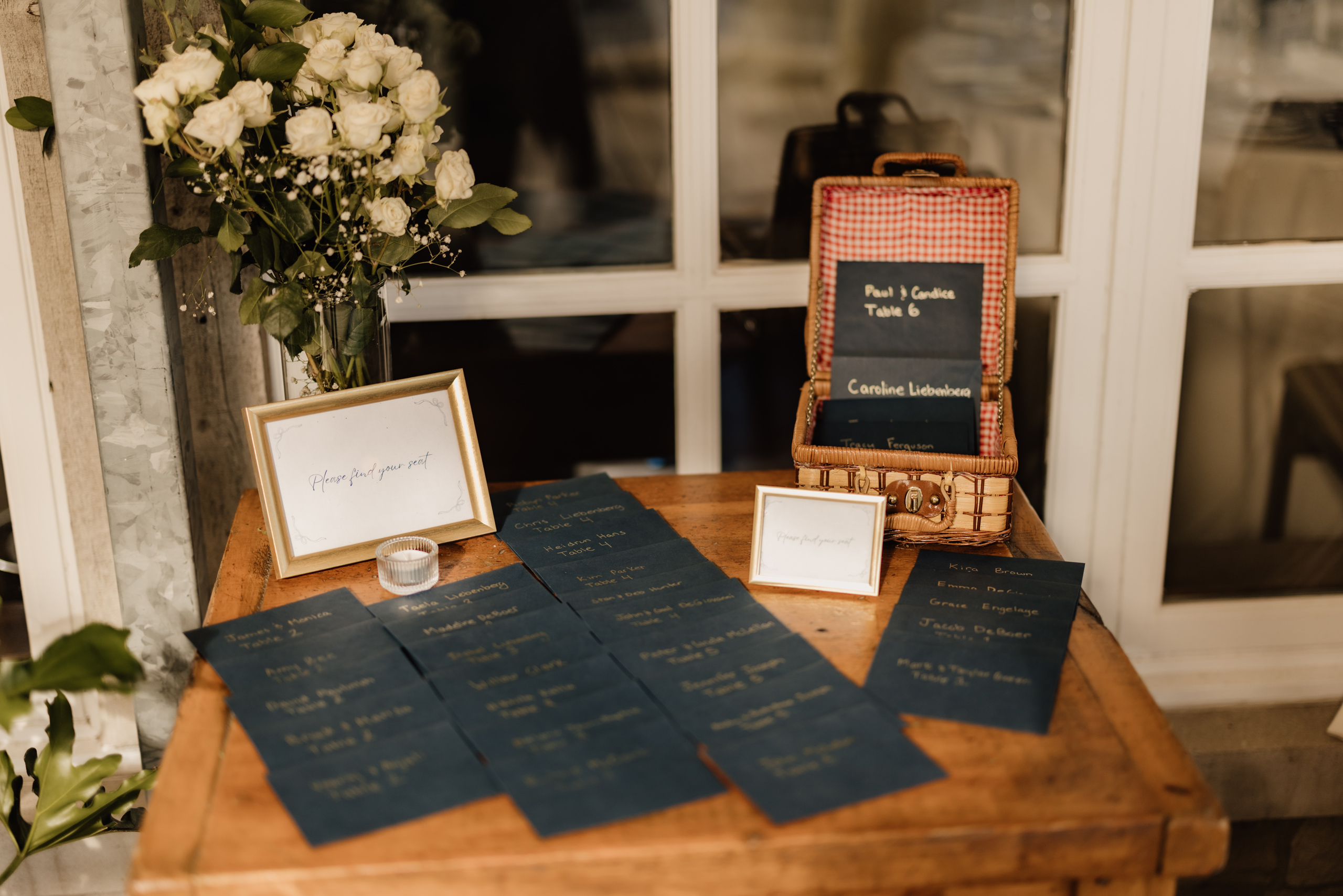 card table cocktail hour peninsula ridge wedding
