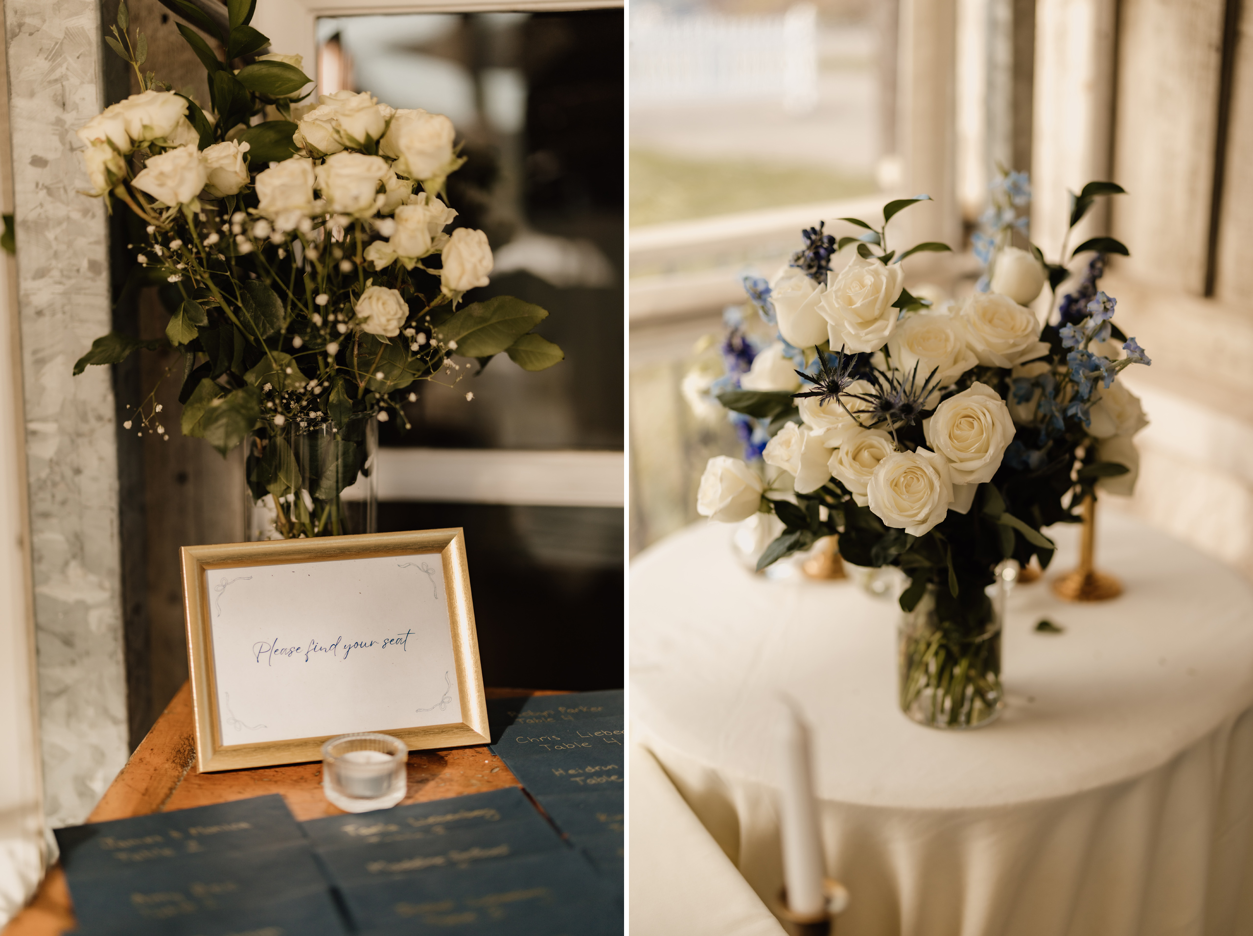 florals and details at peninsula ridge winery wedding