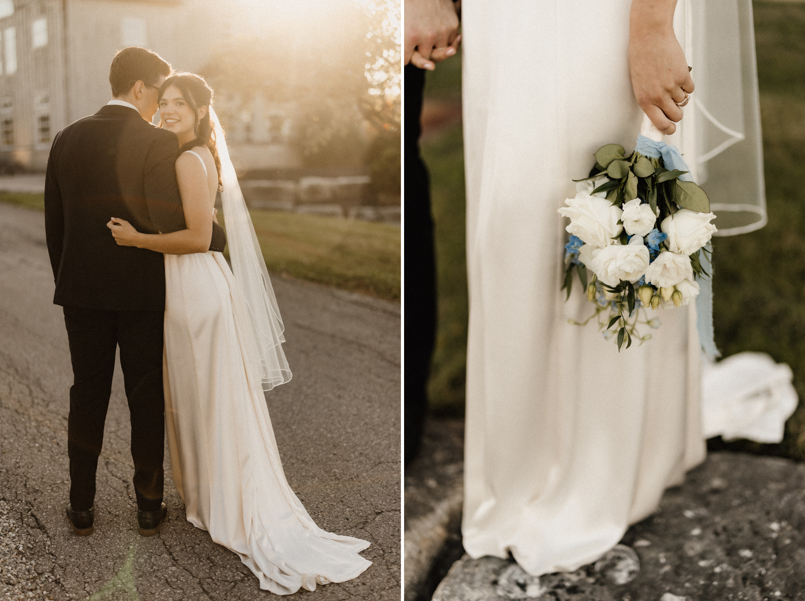 playful romantic wedding photography peninsula ridge estate wine
